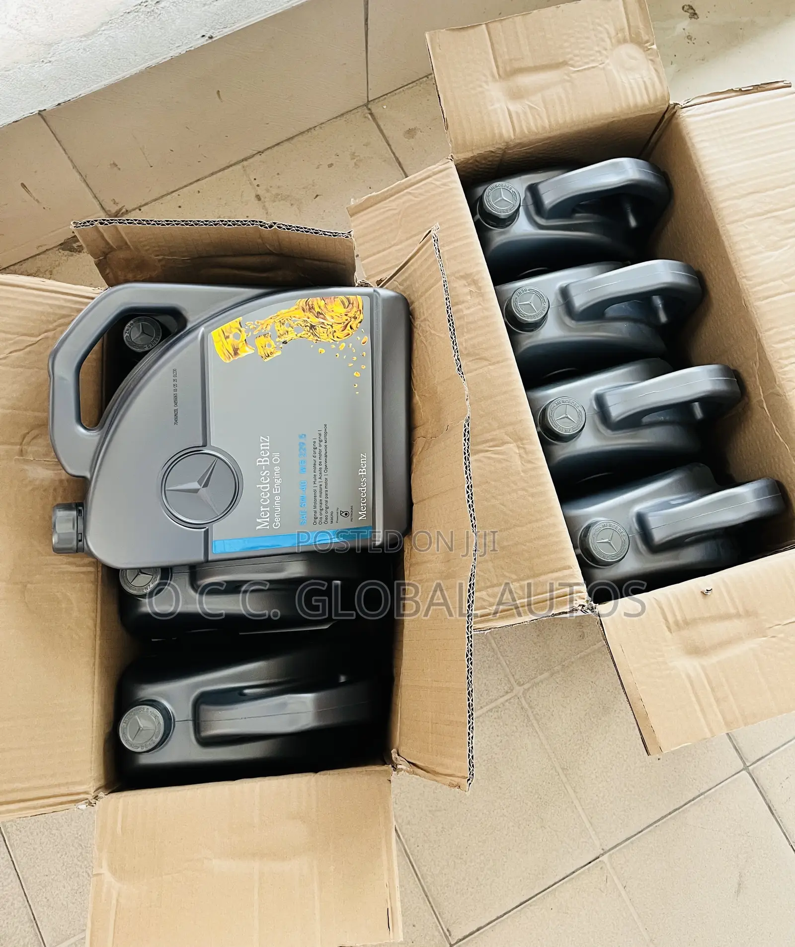 Original Mercedes Engine Oil Sae 5w-40 Mb 229.5