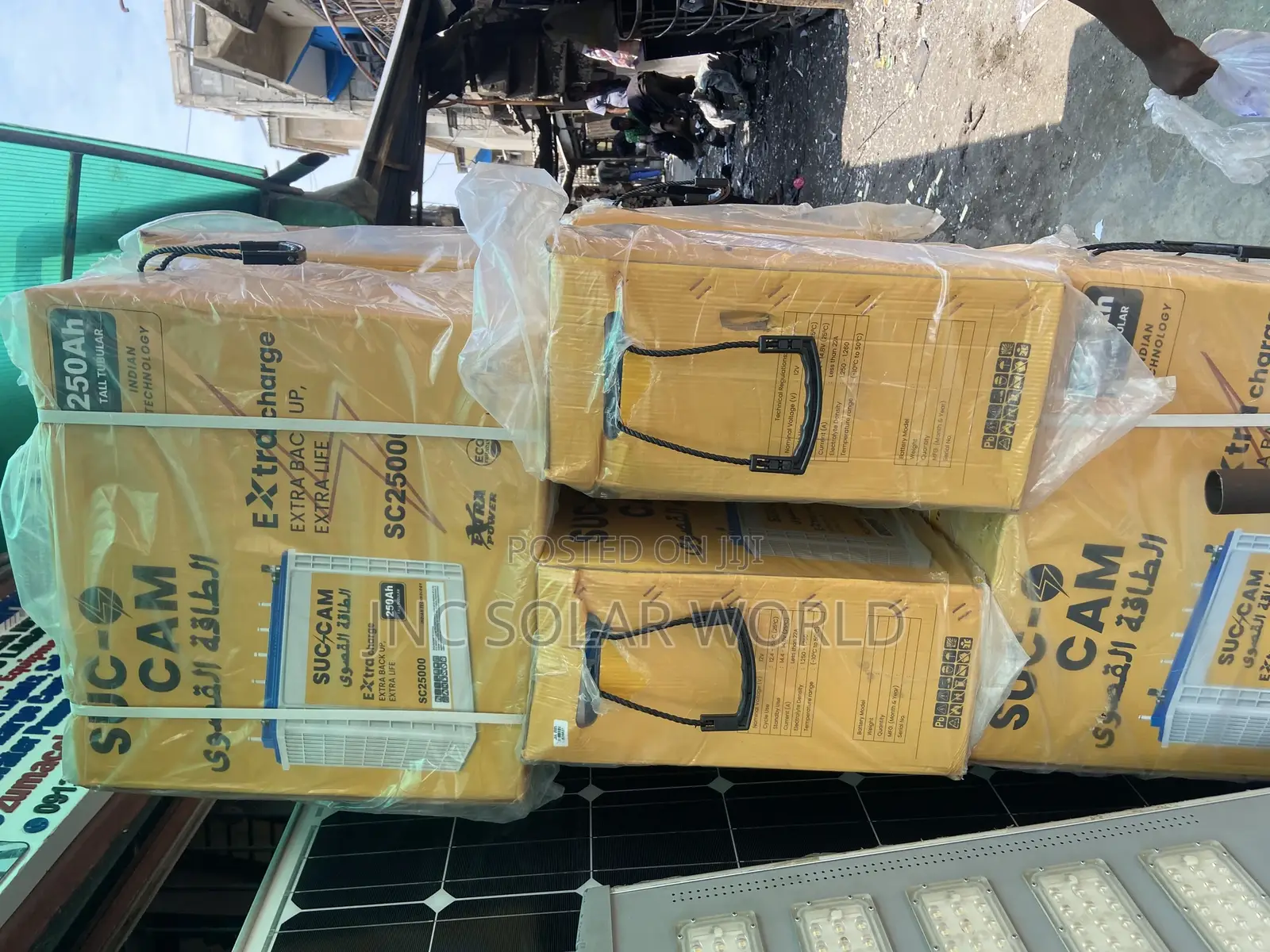 250ah/12v Sucam Tubular Battery
