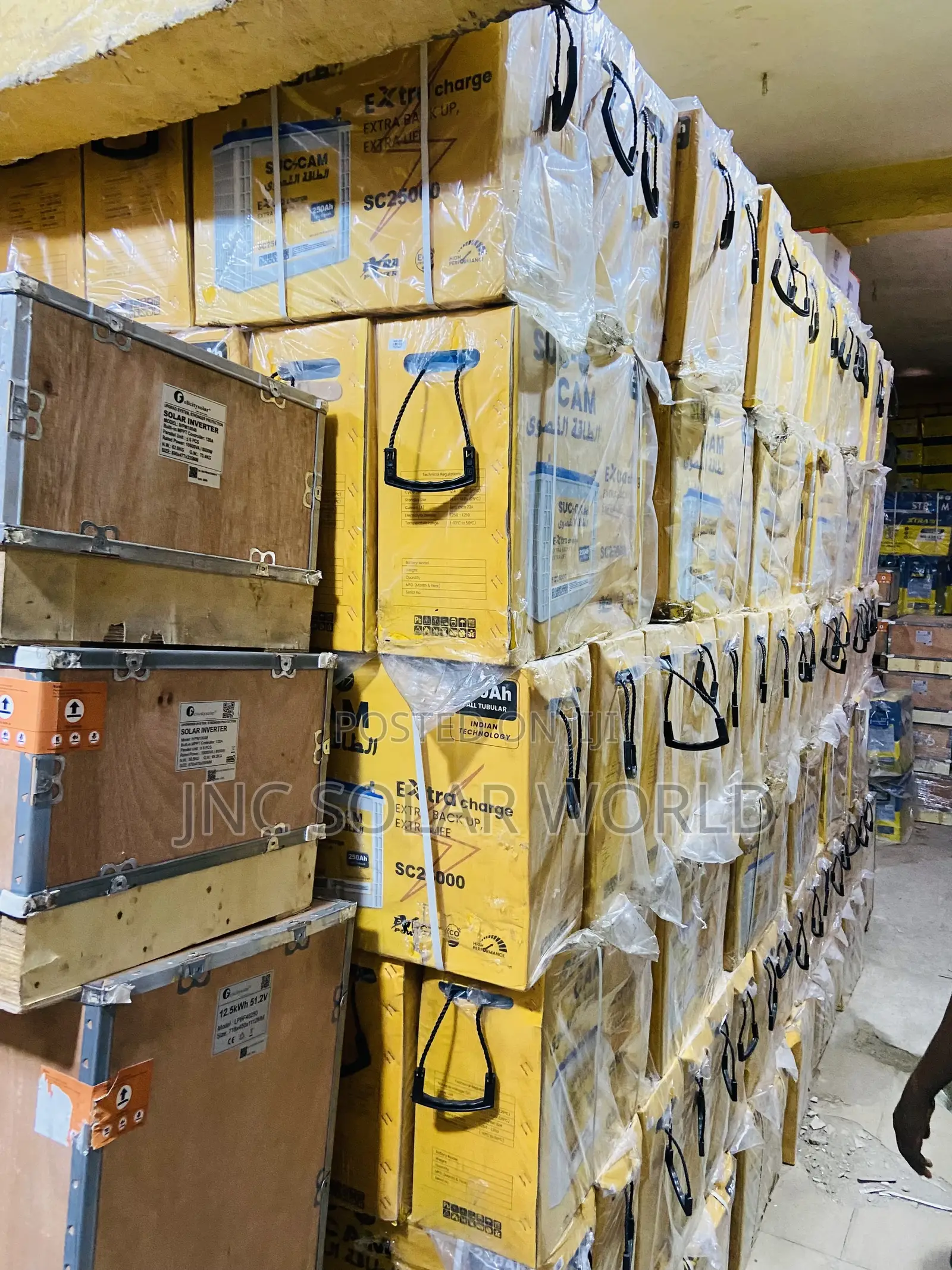 250ah/12v Sucam Tubular Battery