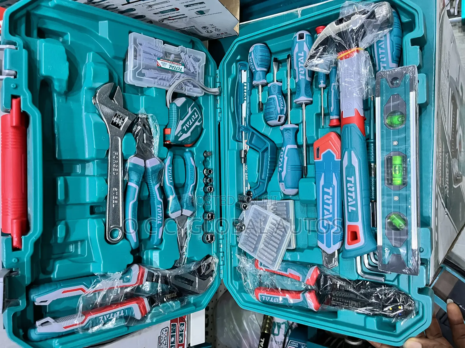 Complete Total Tools Box 🗃 Onestop Tools Seation 168pcs Set Of Tools 🛠