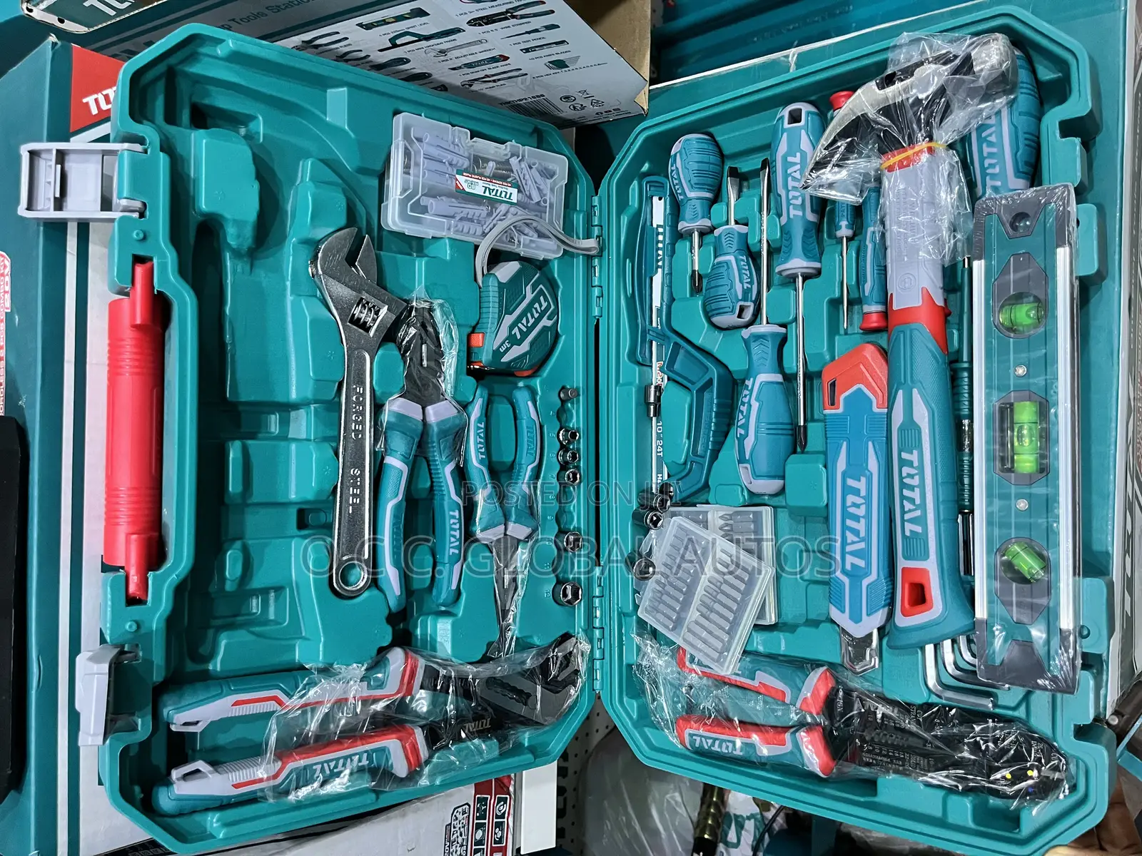 Complete Total Tools Box 🗃 Onestop Tools Seation 168pcs Set Of Tools 🛠