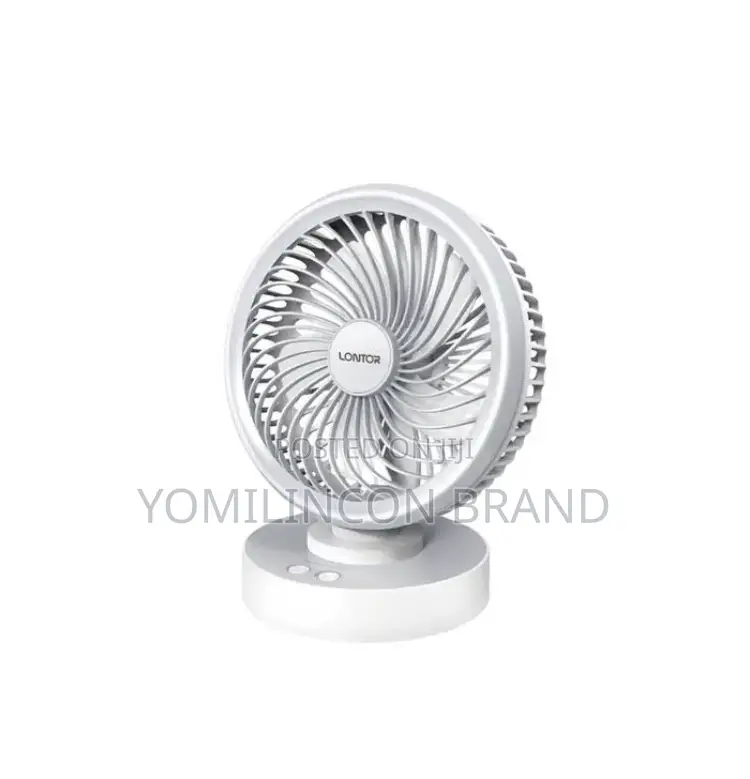Lontor 6 Inches Rechargeable Table Fan Mf026-6