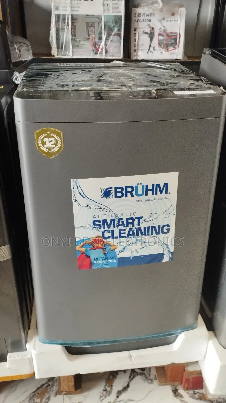 Bruhm 15 Kg Top Loading Automatic Washing Machine