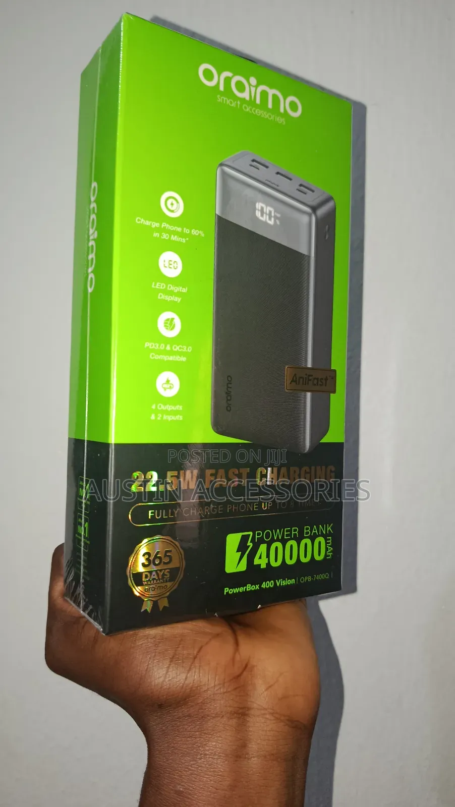 Oraimo 40000mah Powerbank