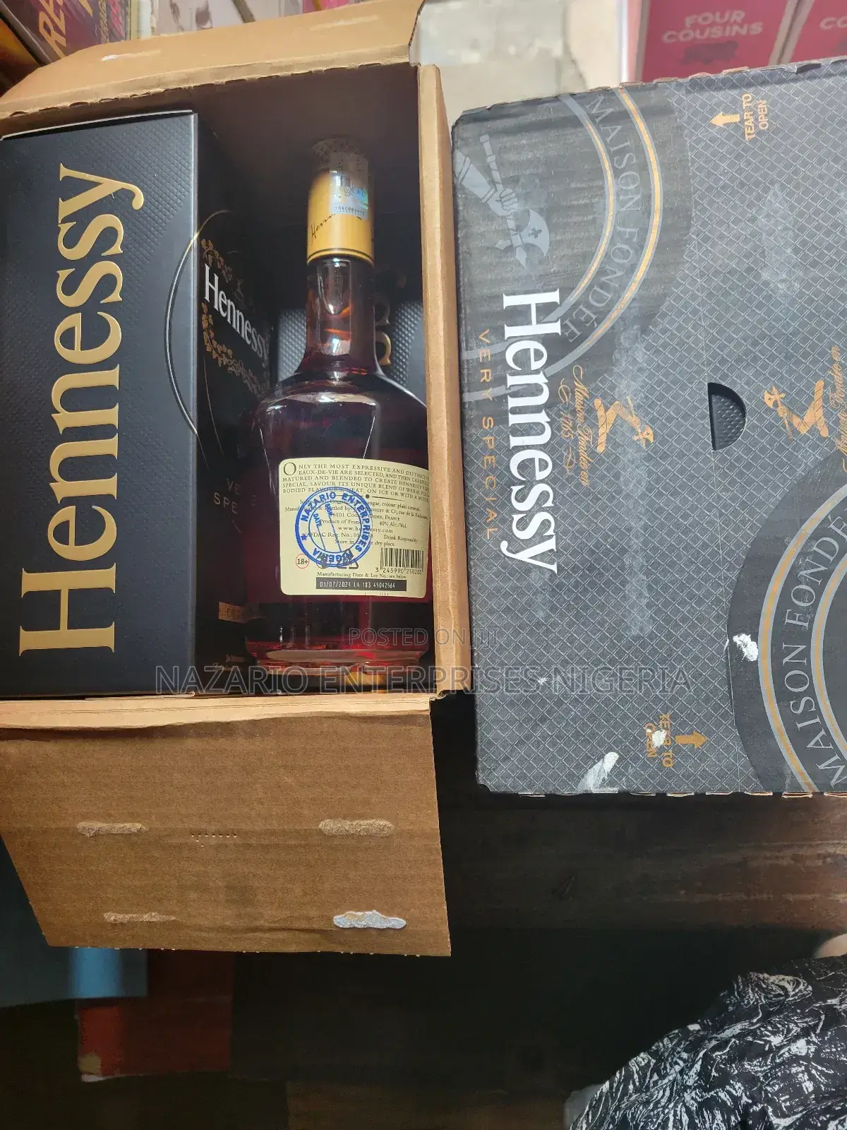 Hennessy Vs(Original) by 12 Bottles