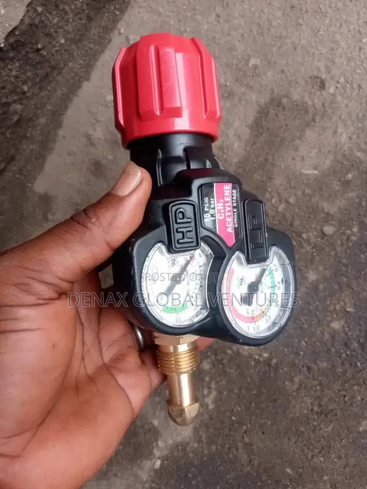 Original Acetylene Victor Regulator Gauge