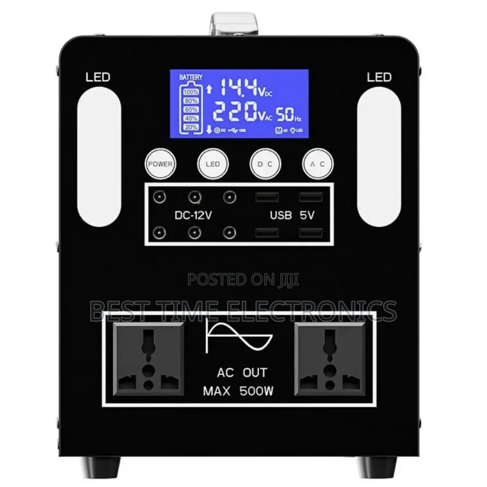 Eagle 500watts Solar Generator With 300watts Solar Panel