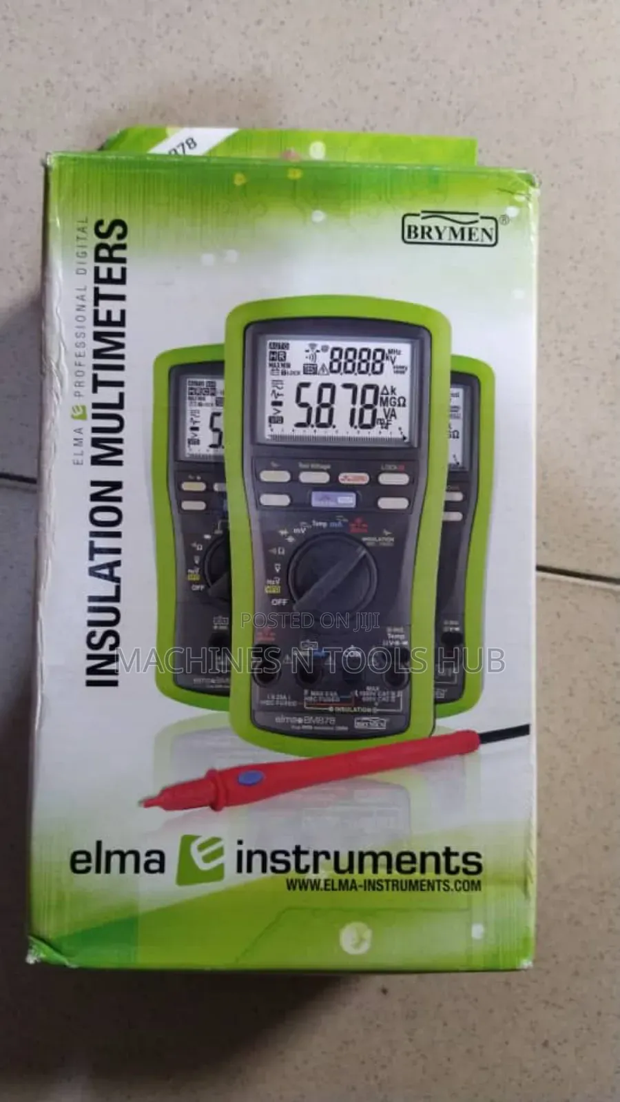 Elma Bm821s Insulation Multimeter