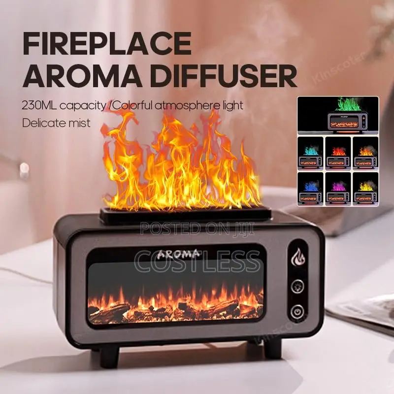Vintage Fireplace Diffuser Himidifier