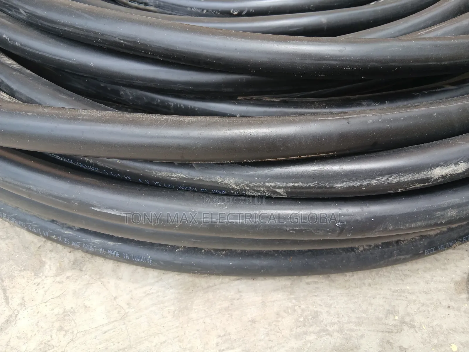 25mm 4core Armoured Coleman Cable Full Gauge