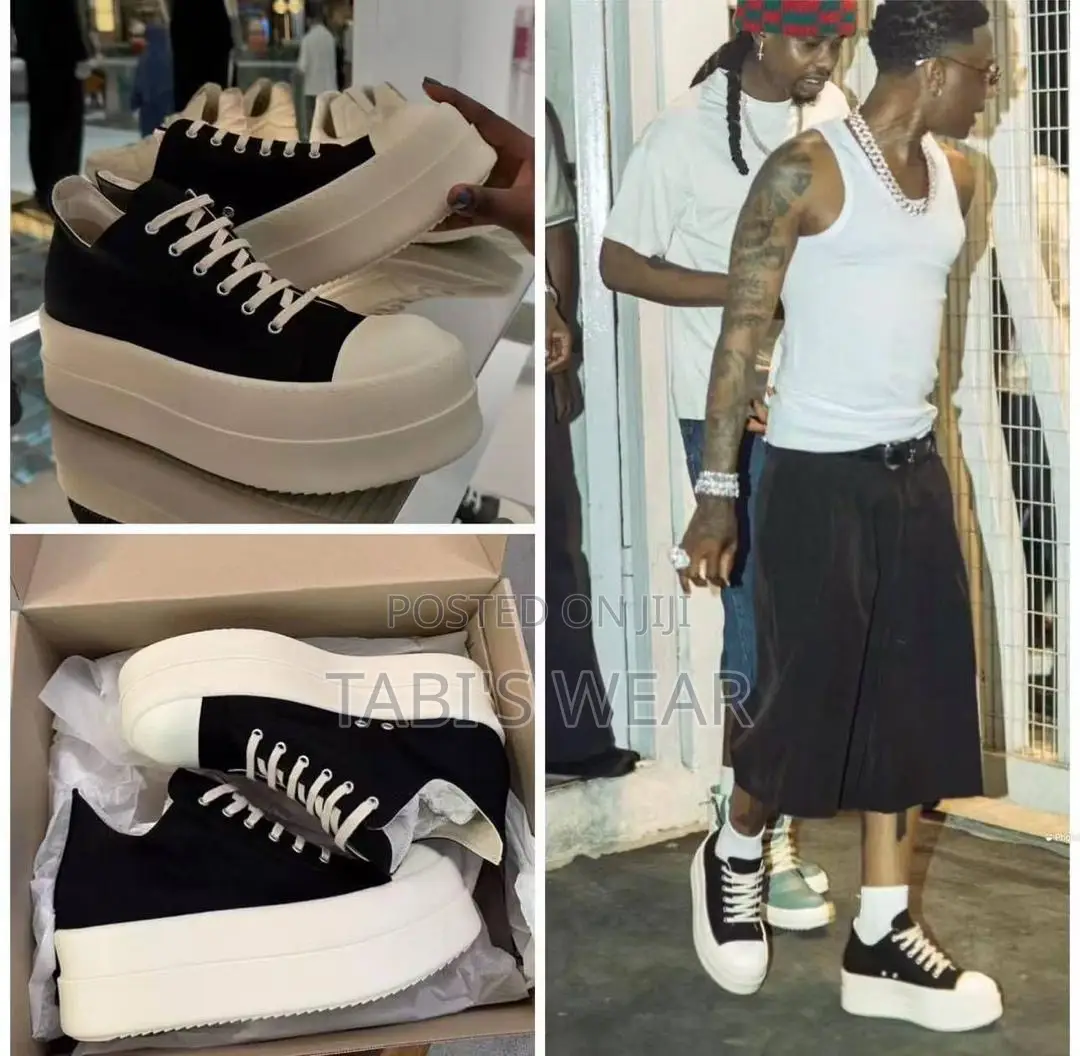 Luxury Sneakers for Men Rick Owen