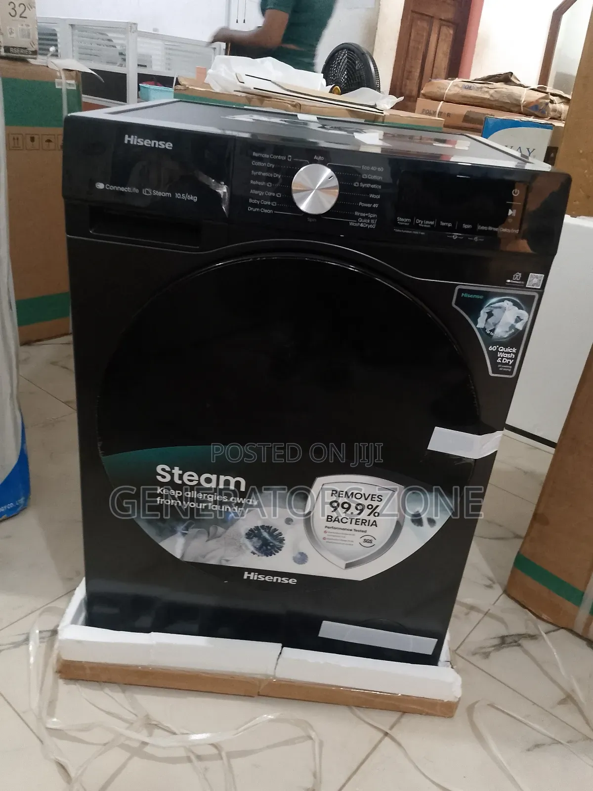 Hisense 10.5kg Wd351043bt Automatic Washer Dryer