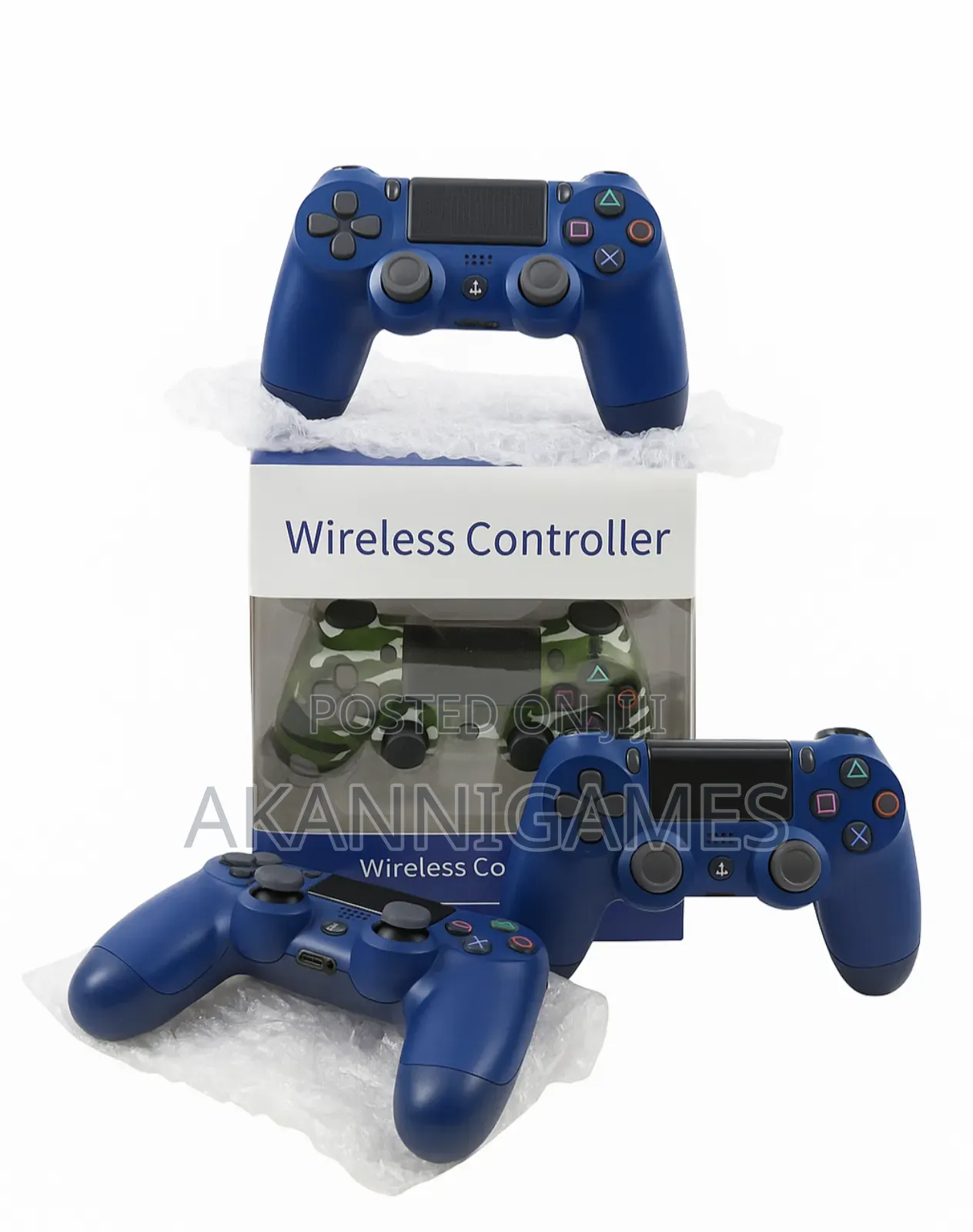 New P4 (Ps4) Wireless Bluetooth Game Controller for Ps4 - Playx