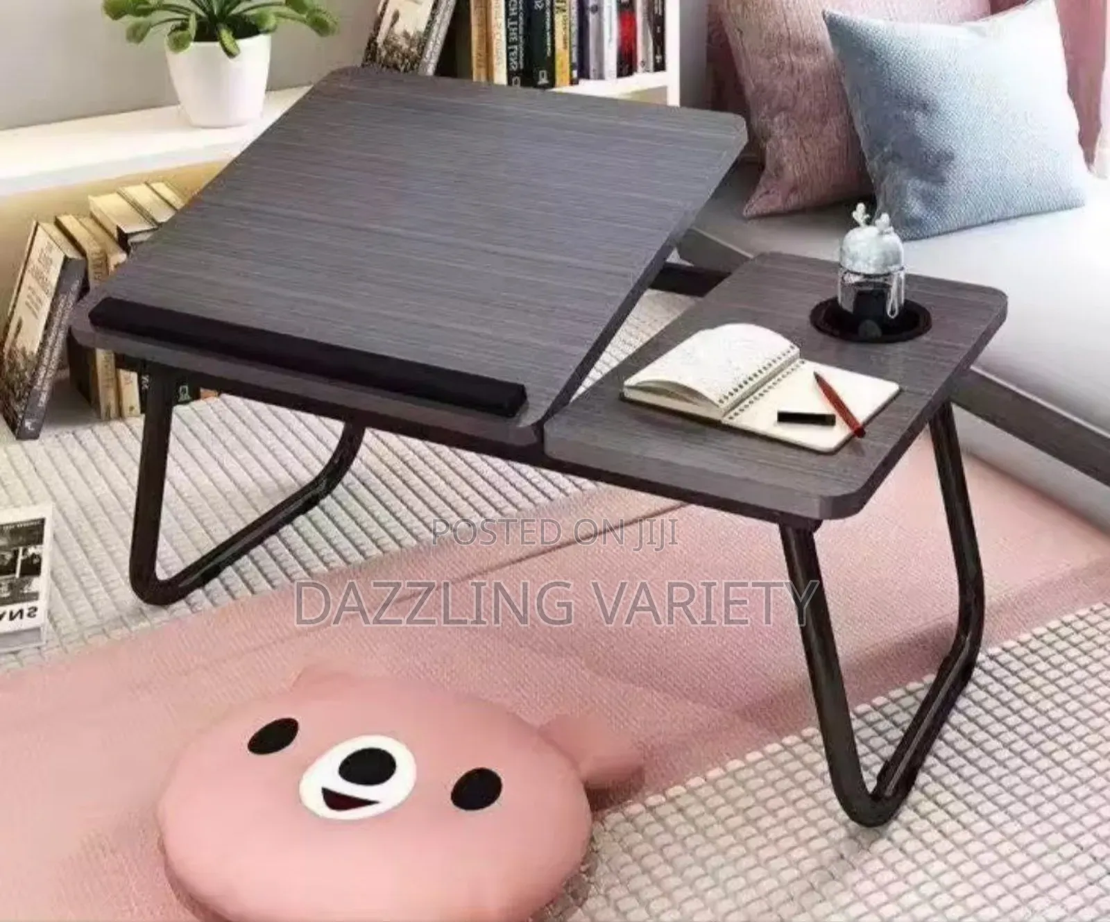 Adjustable Foldable Laptop Bed Table – Portable Home Desk