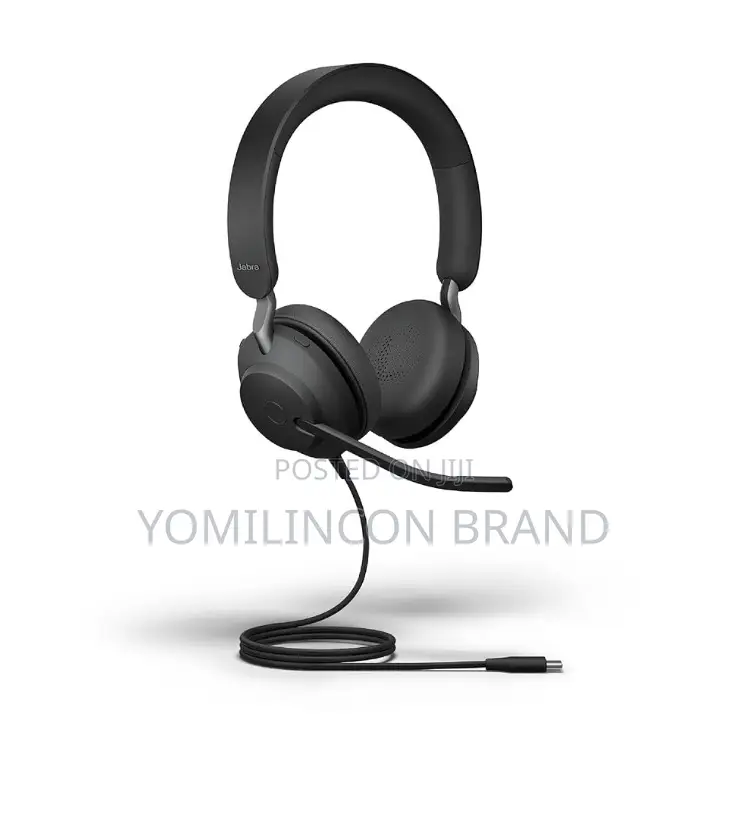 Jabra Evolve2 40 Se Wired Stereo Noise-Cancelling Headset