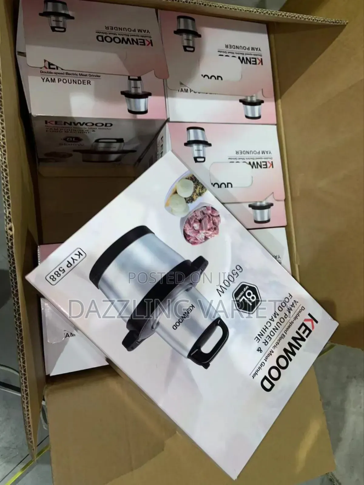 8litres Kenwood Yam Pounder/Food Processor With Copper Motor
