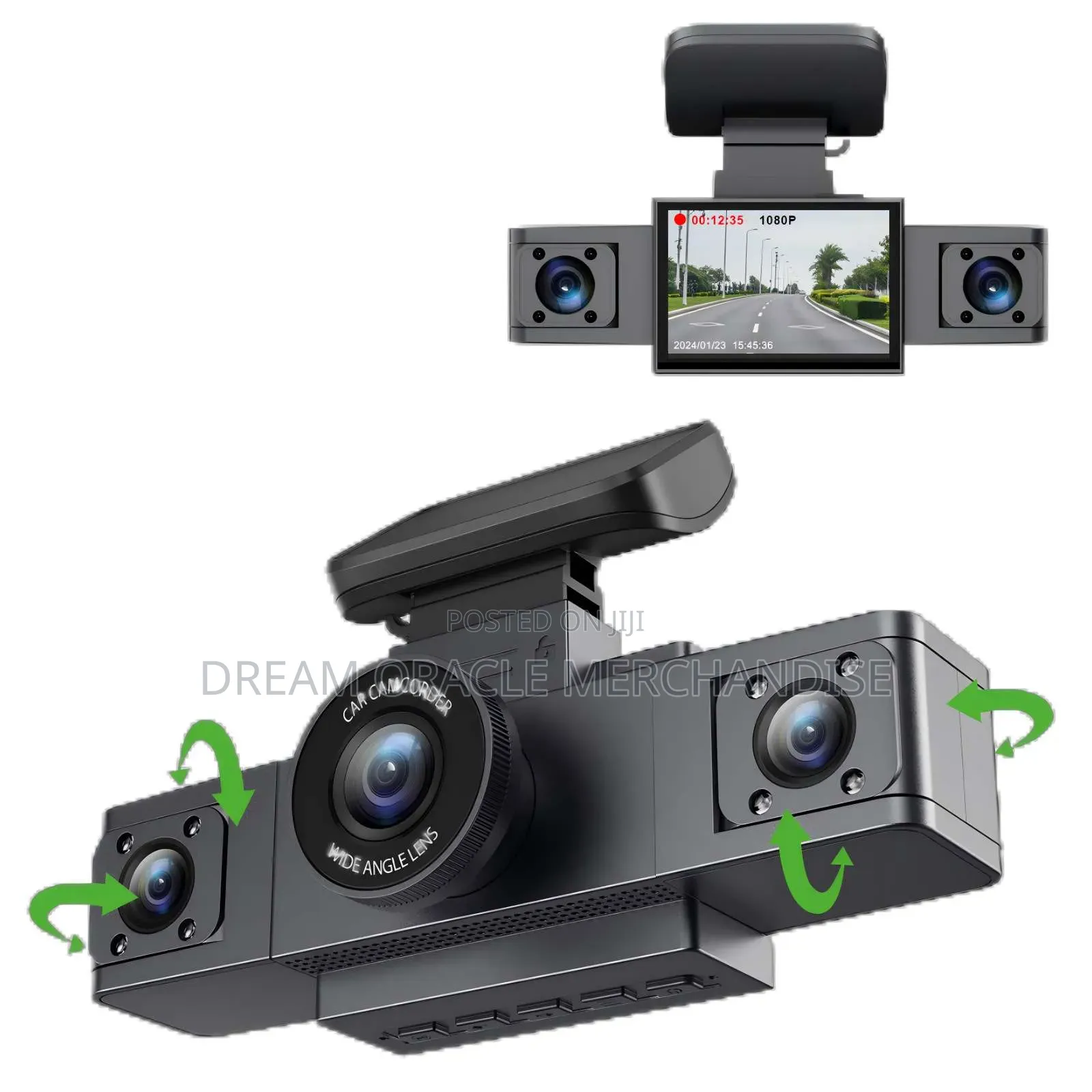 Hd 3 in 1 Car DVR Recorder