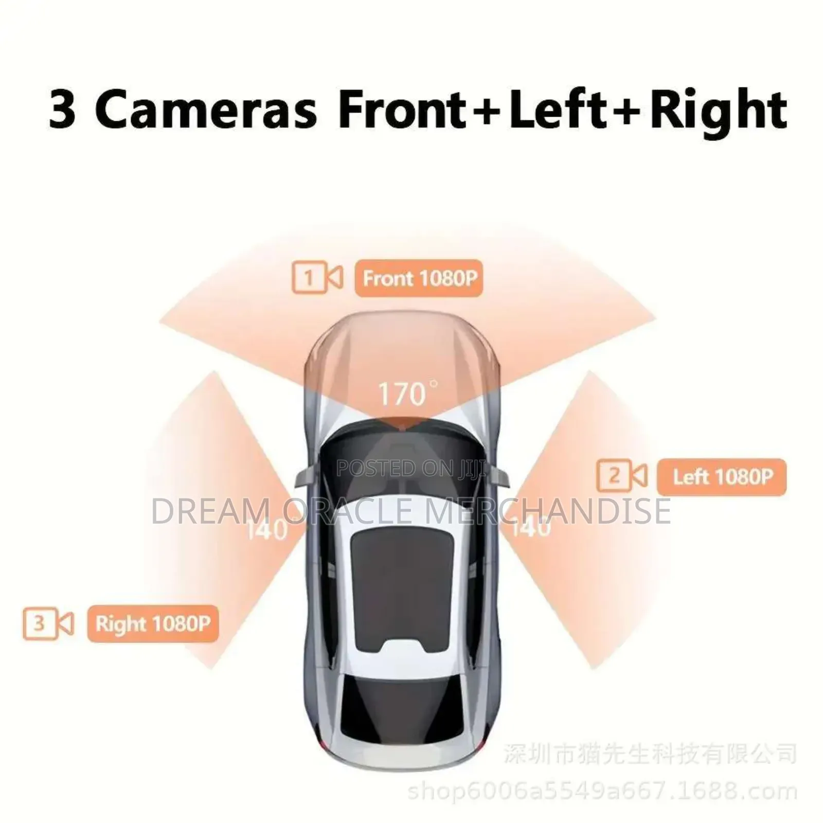 Hd 3 in 1 Car DVR Recorder