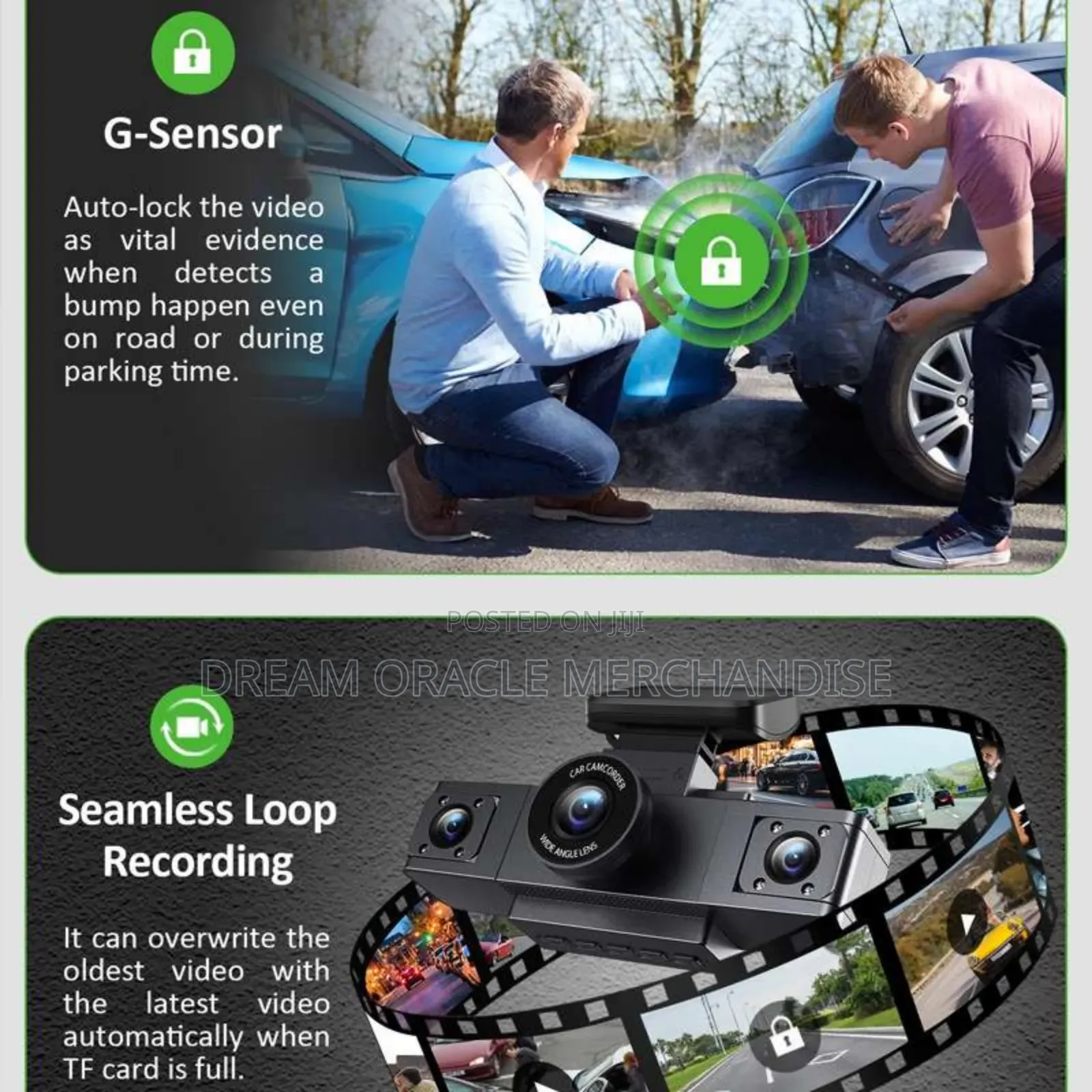 Hd 3 in 1 Car DVR Recorder