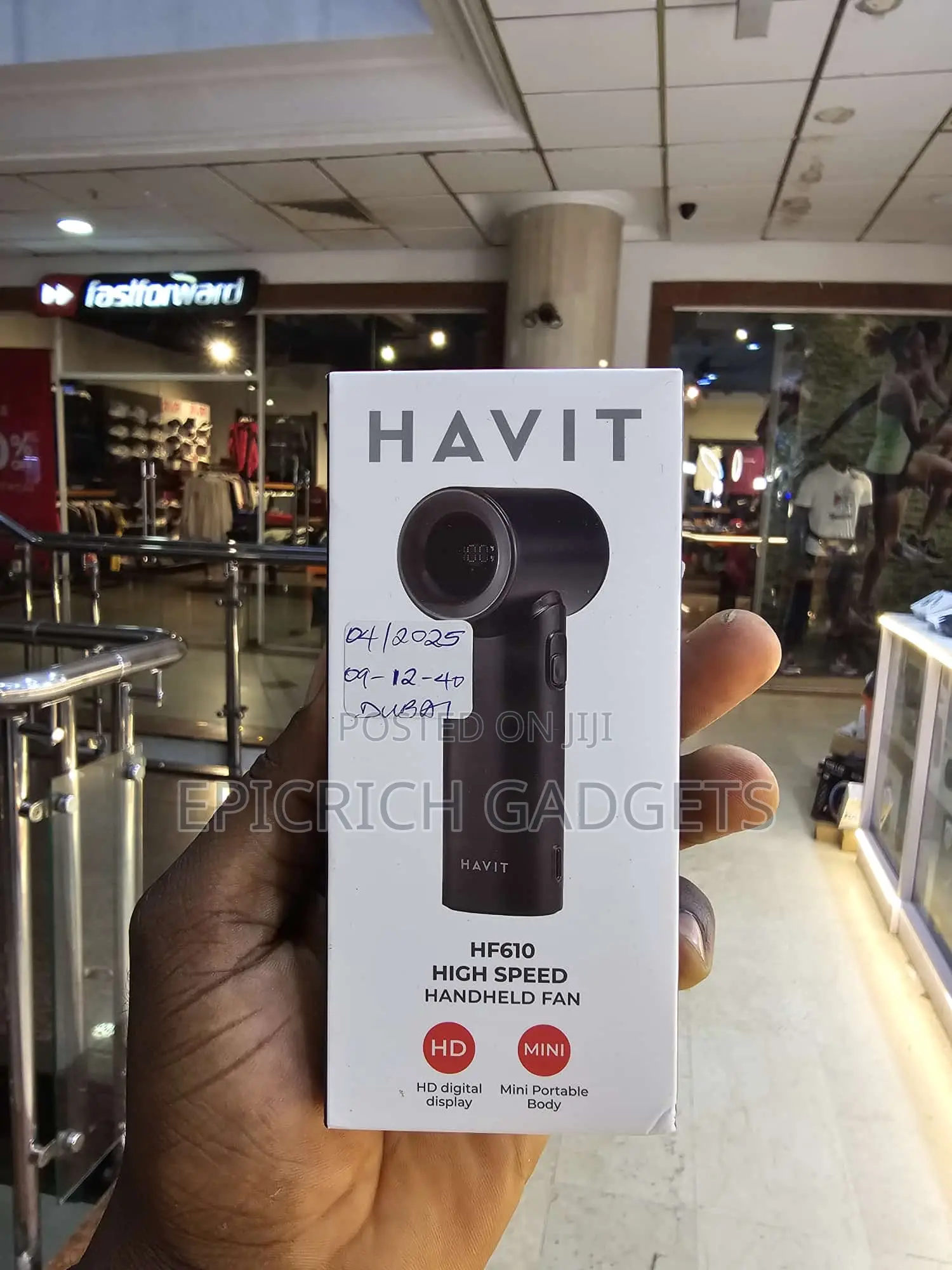 Havit High Speed Jet Handheld Fan