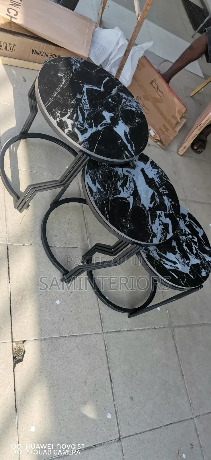New Luxury3in1 Next of Stools With Durable Base