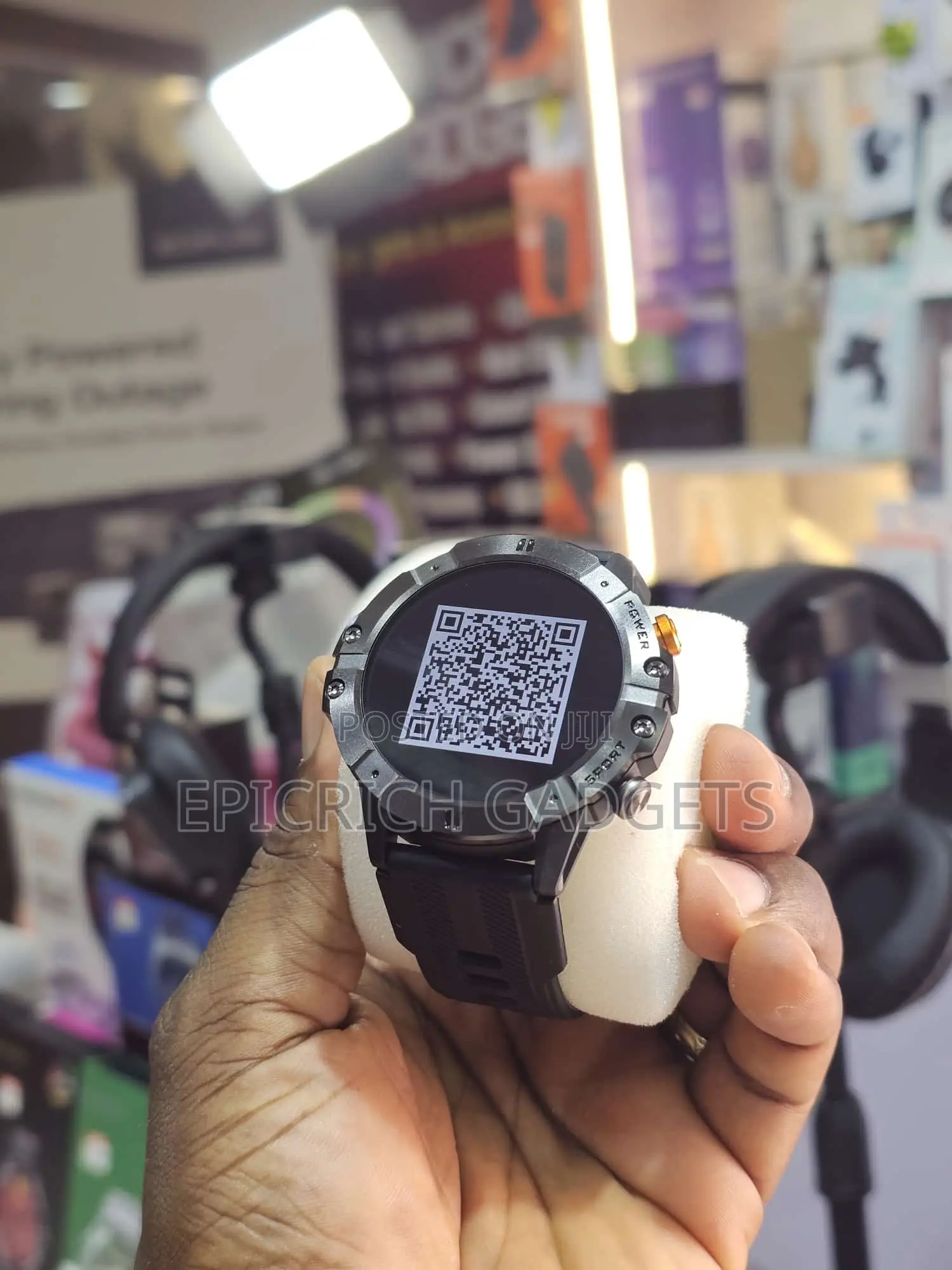 Hainoteko Smartwatch Rw-58 Waterproof and Scratchproof
