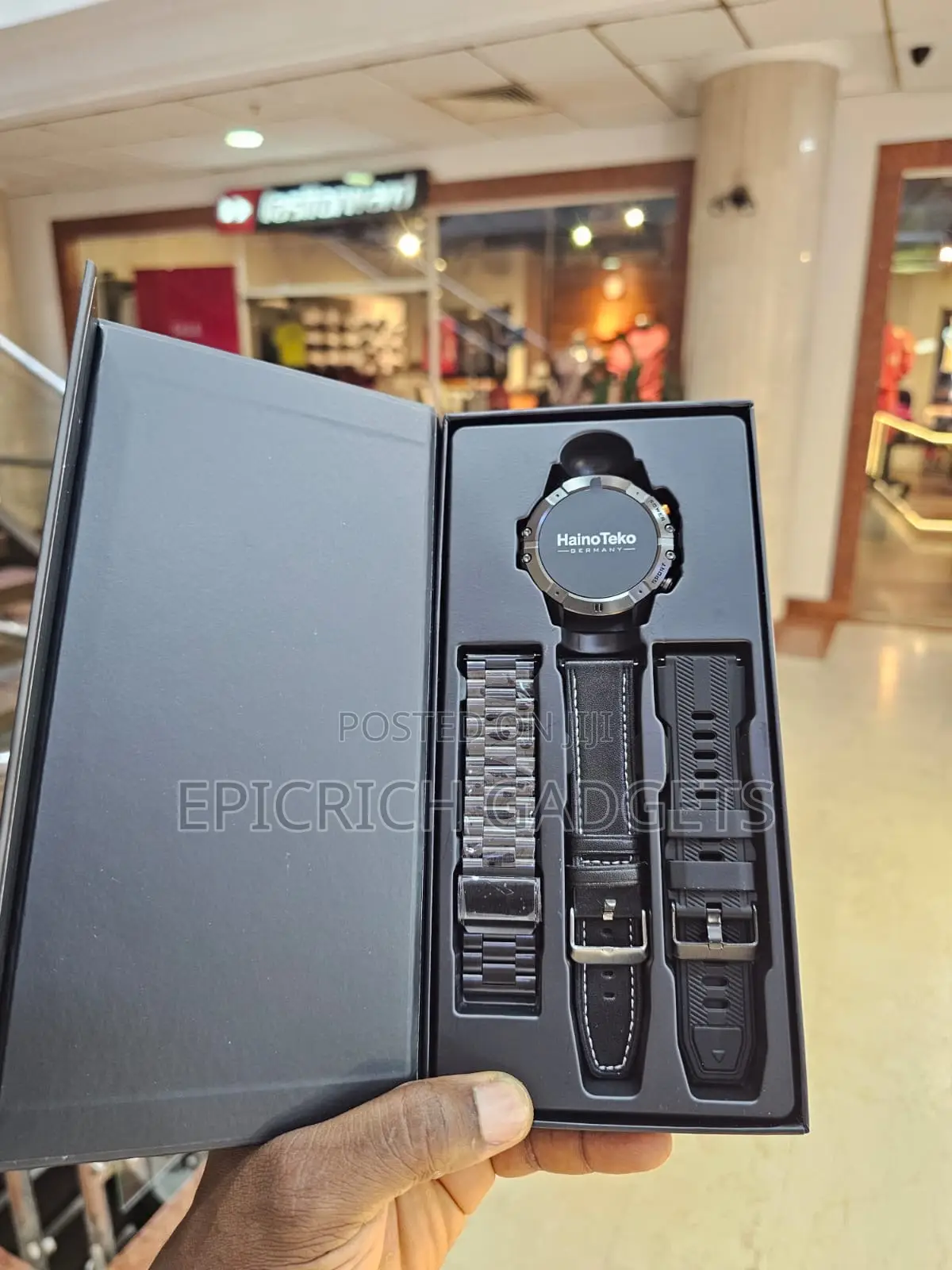 Hainoteko Smartwatch Rw-58 Waterproof and Scratchproof