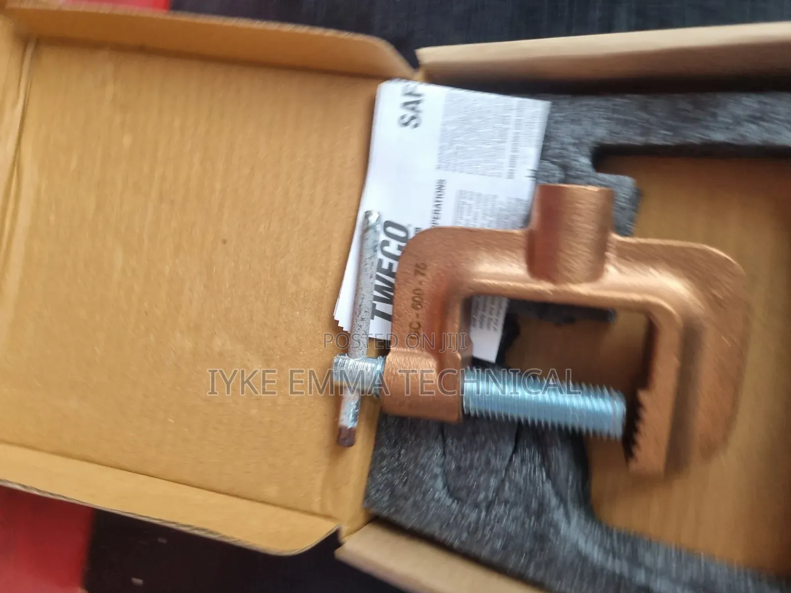 Heavy Duty Copper Earth Clamp