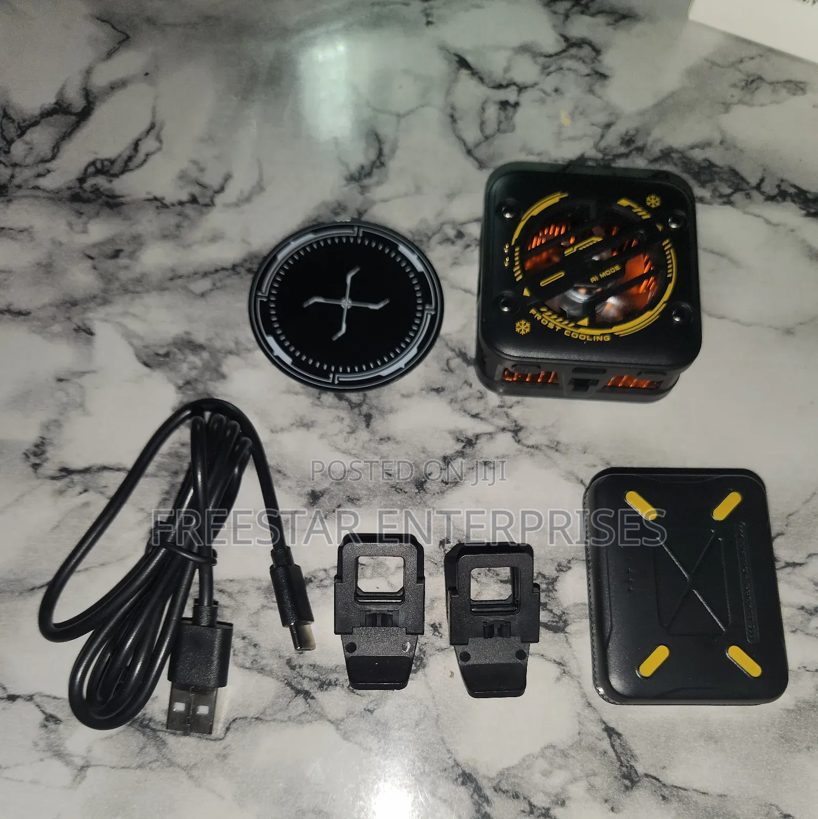Rechargeable Phone Cooler. Phone Cooler With Battery.