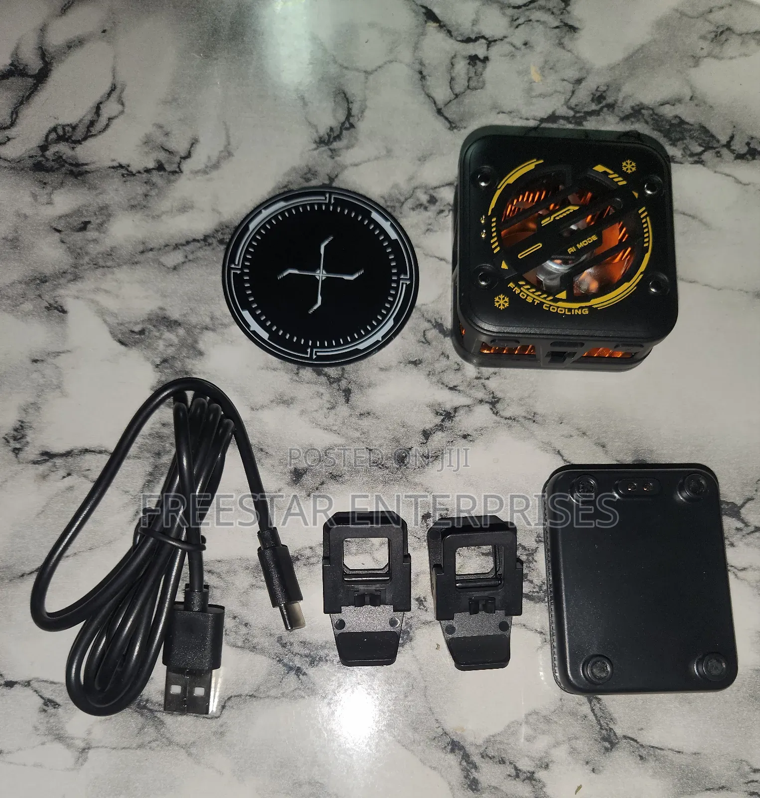 Rechargeable Phone Cooler. Phone Cooler With Battery.