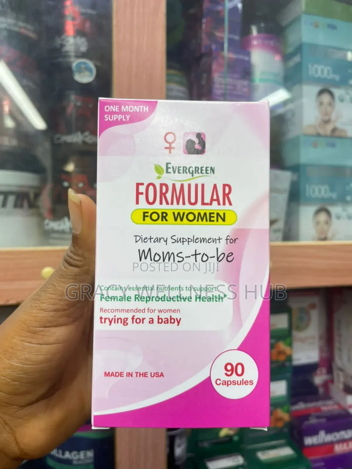 Evergreen Formular Women’S Dietary Supplement for Moms to Be