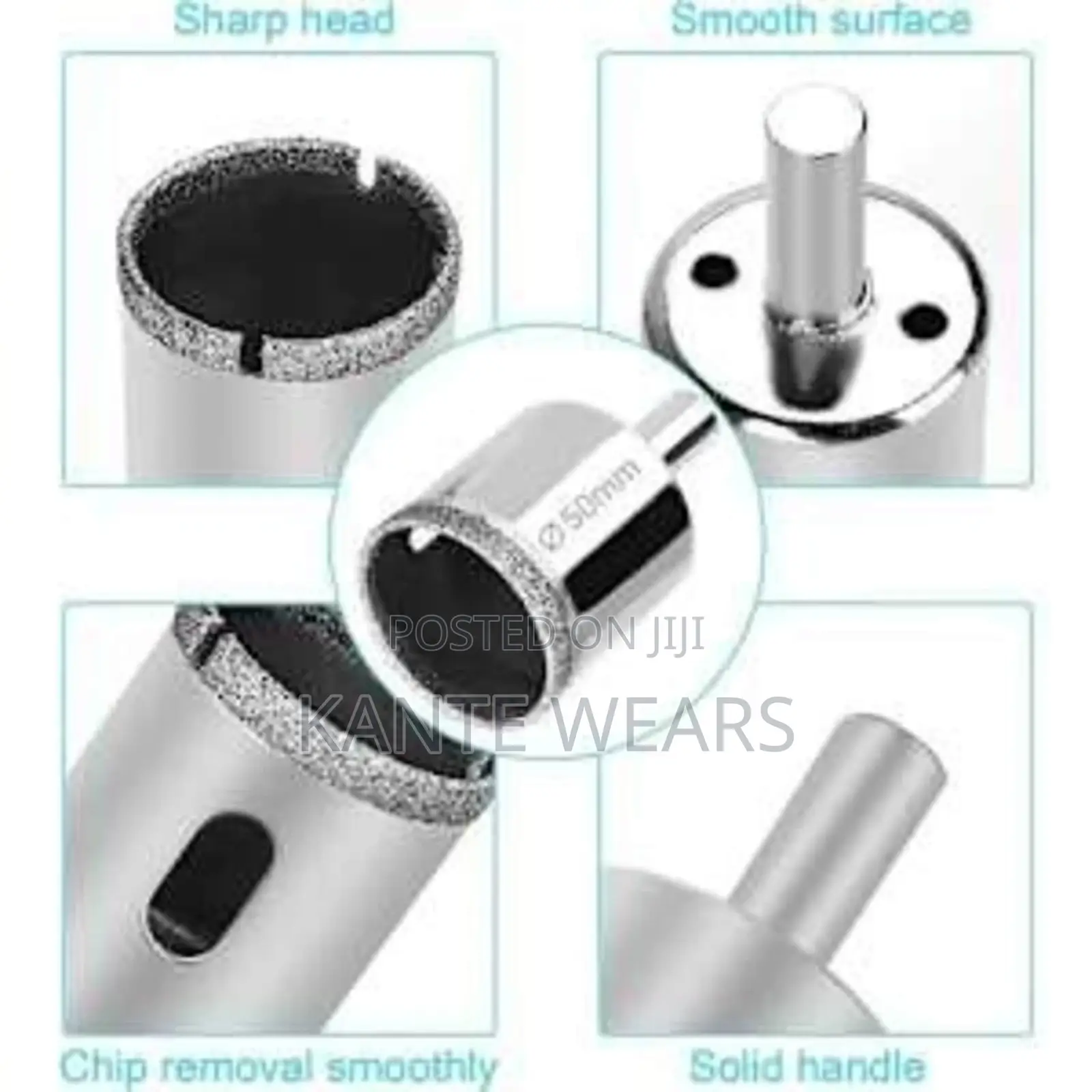 Glass Hole Drill Bit Set