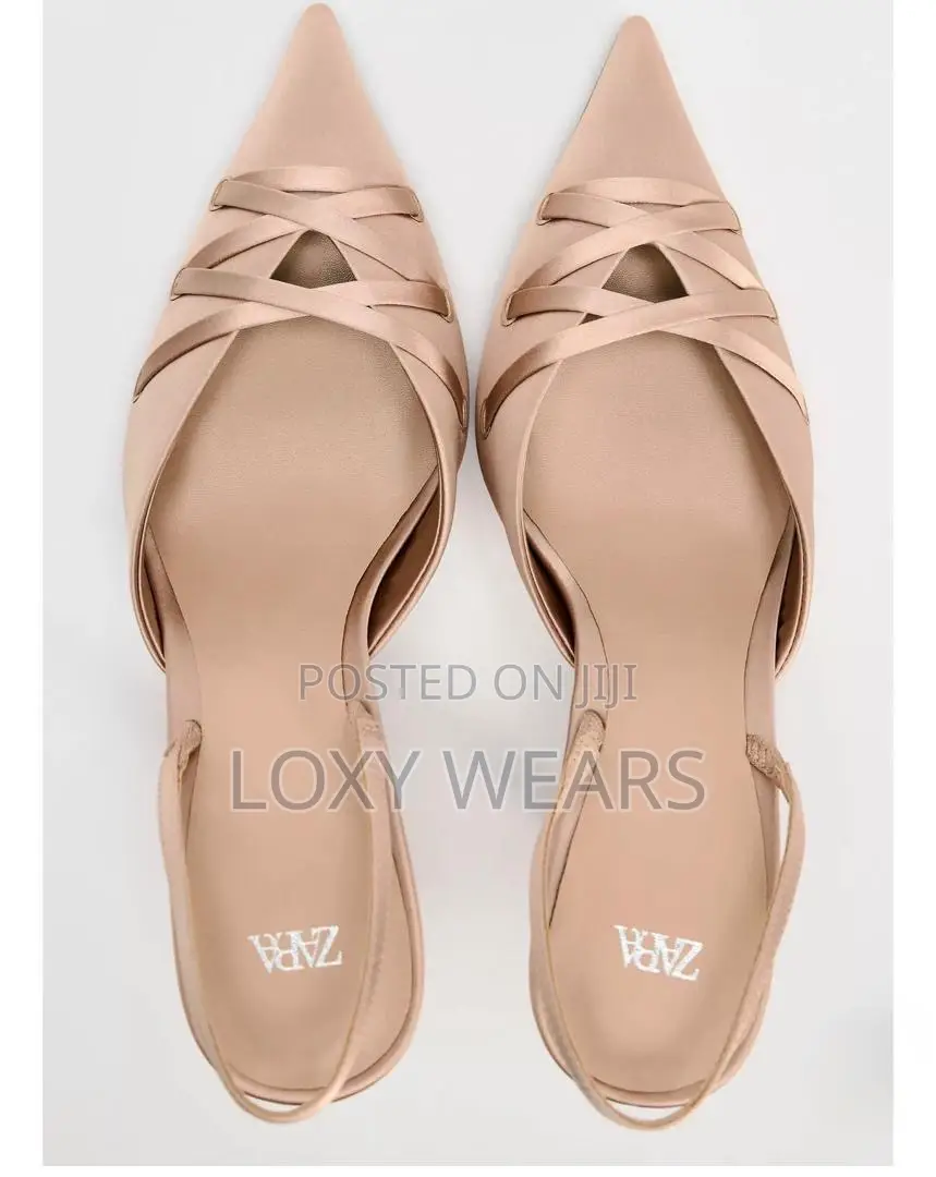 Crisscross Front Ladies Heels
