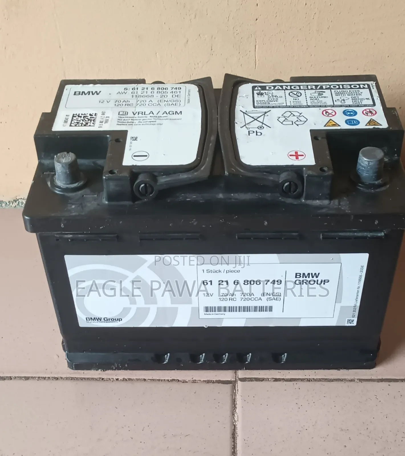 BMW Battery Agm 70ah