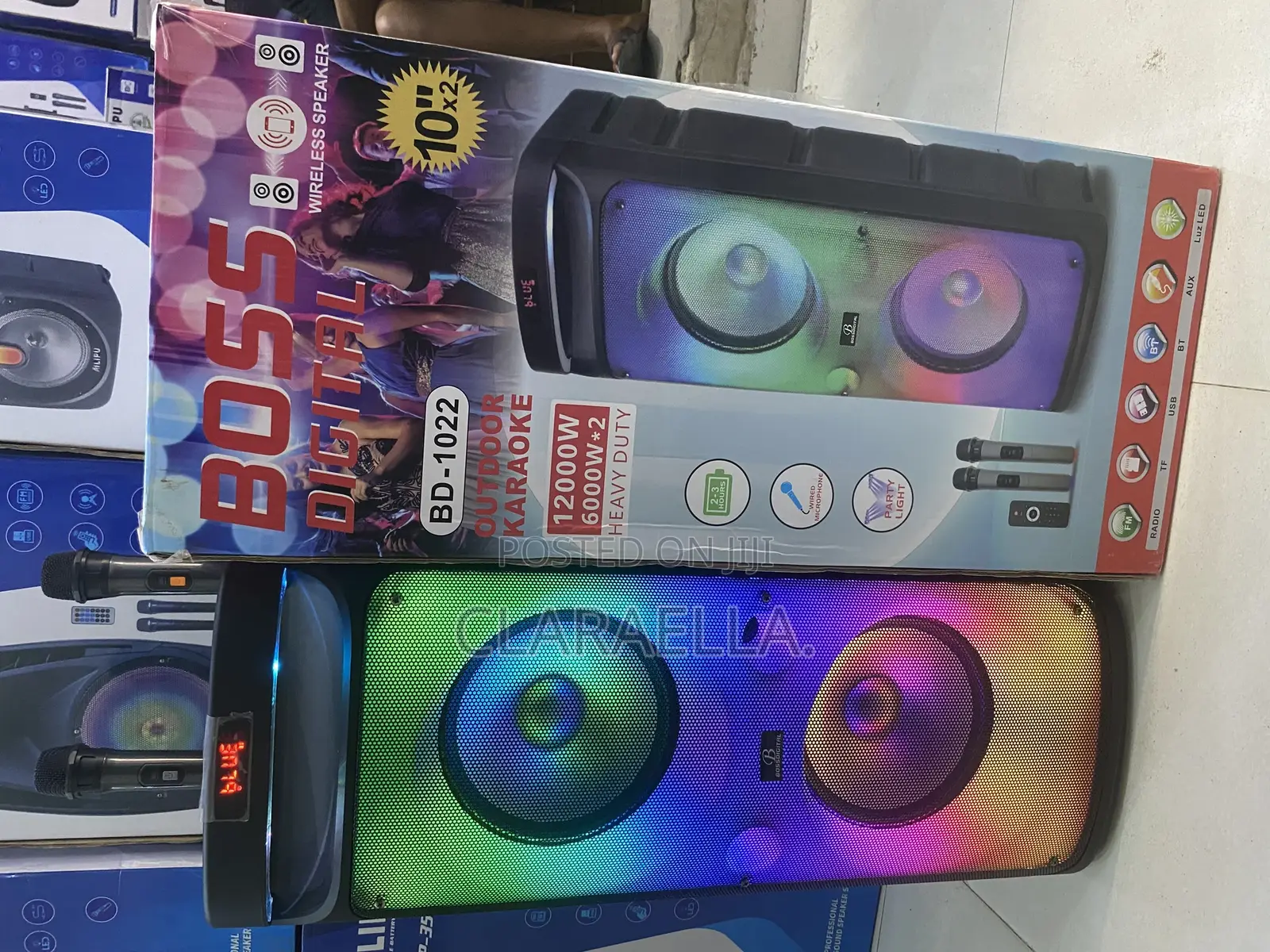 Boss Digital Bd-1022 Wireless Speaker.G
