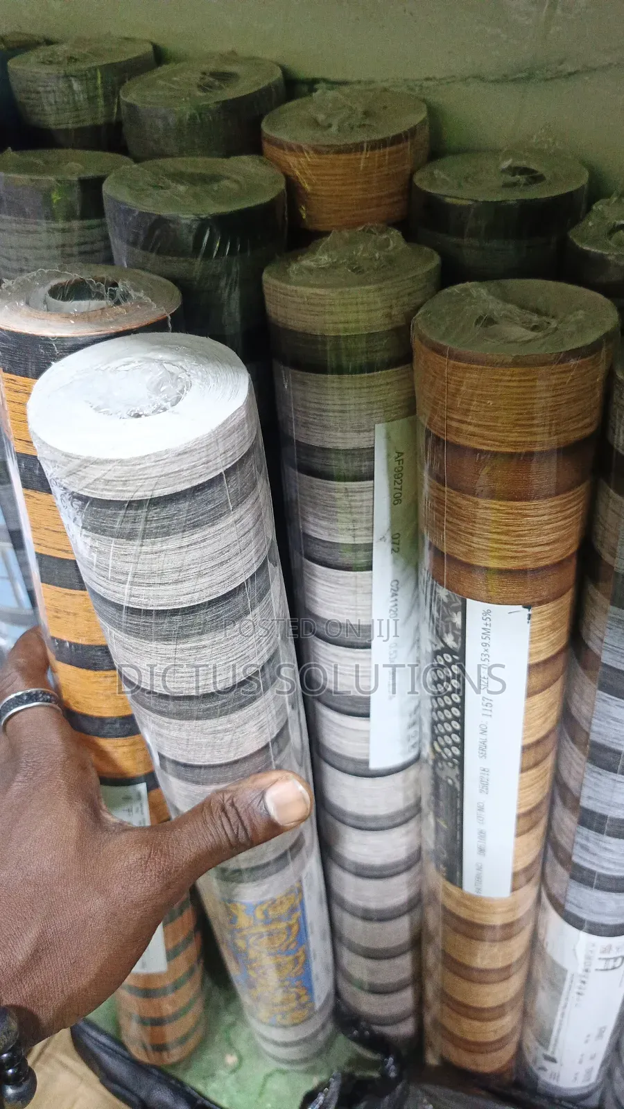 High Quality Big Size Panel Wallpaper Rolls