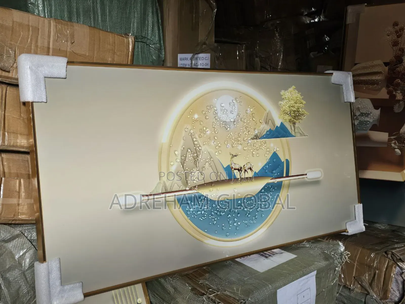 Acrylic Wall Frame 50by100cm