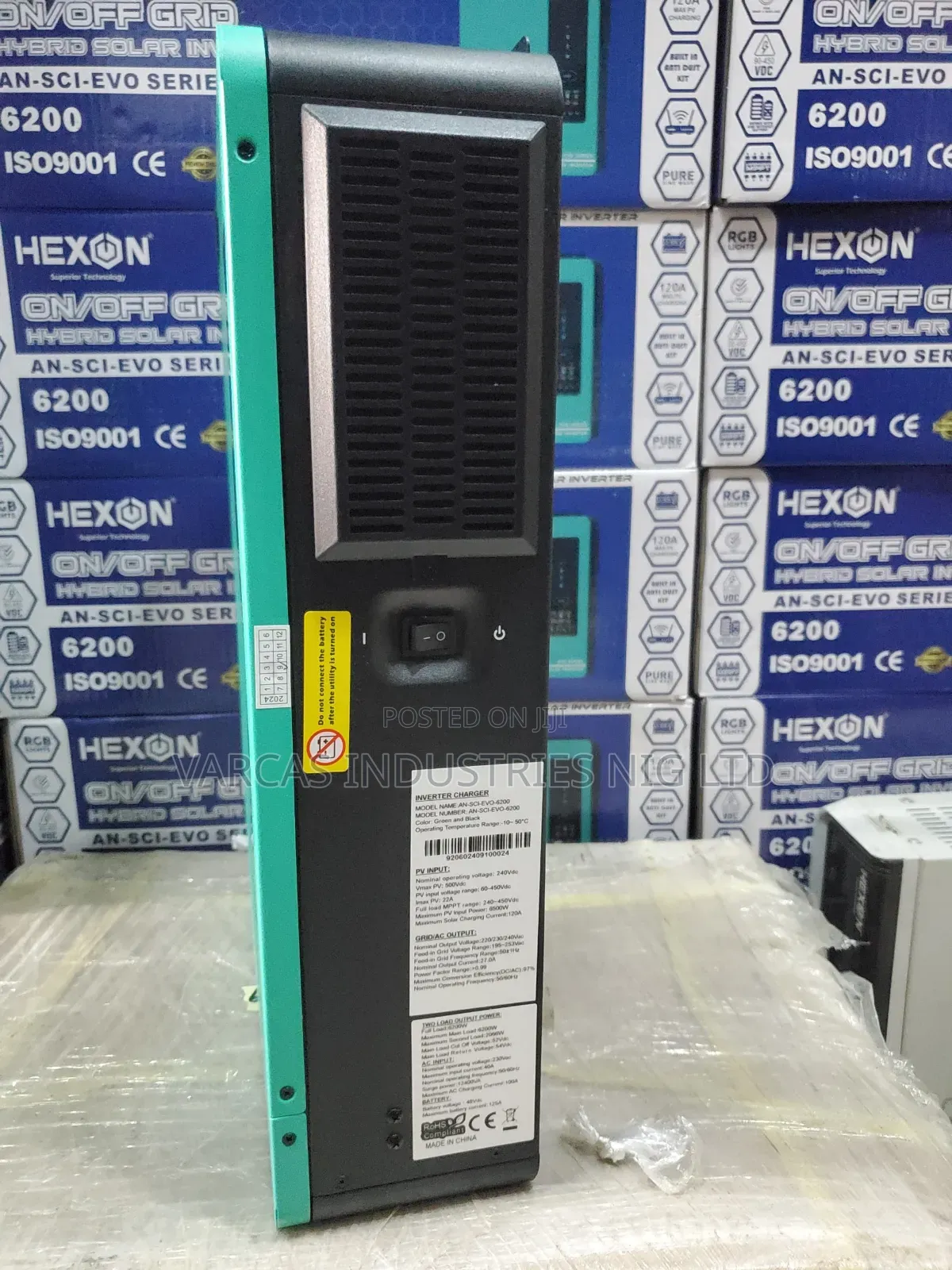 Hexon 6.2kva Solar Hybrid Inverter