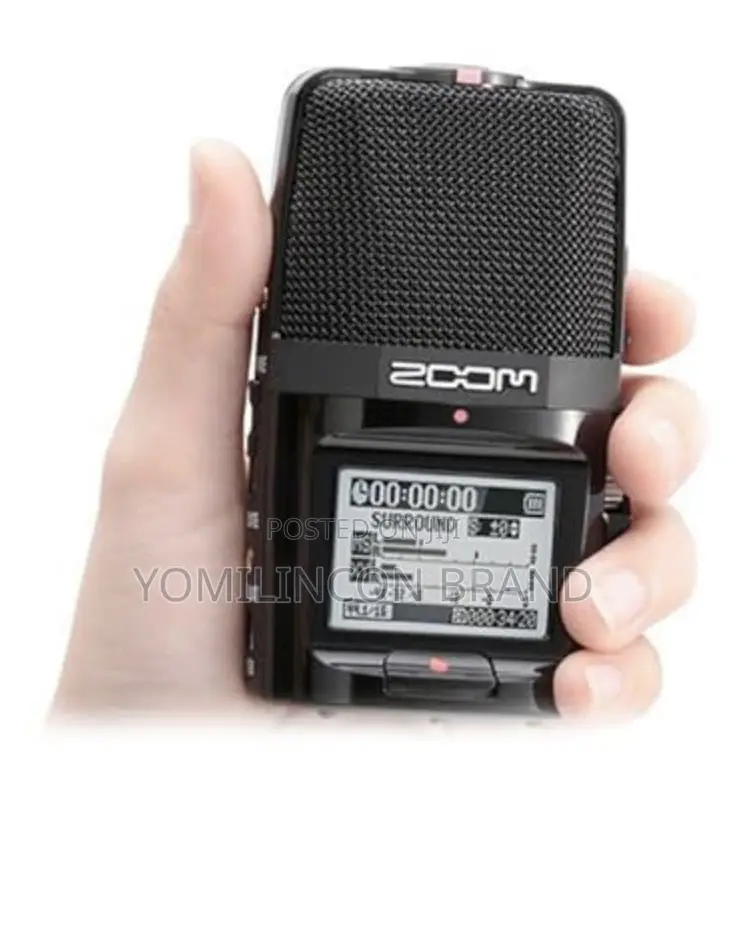 Zoom H2n Stereo/Surround-Sound Portable Recorder, 5 Built-in Microphon
