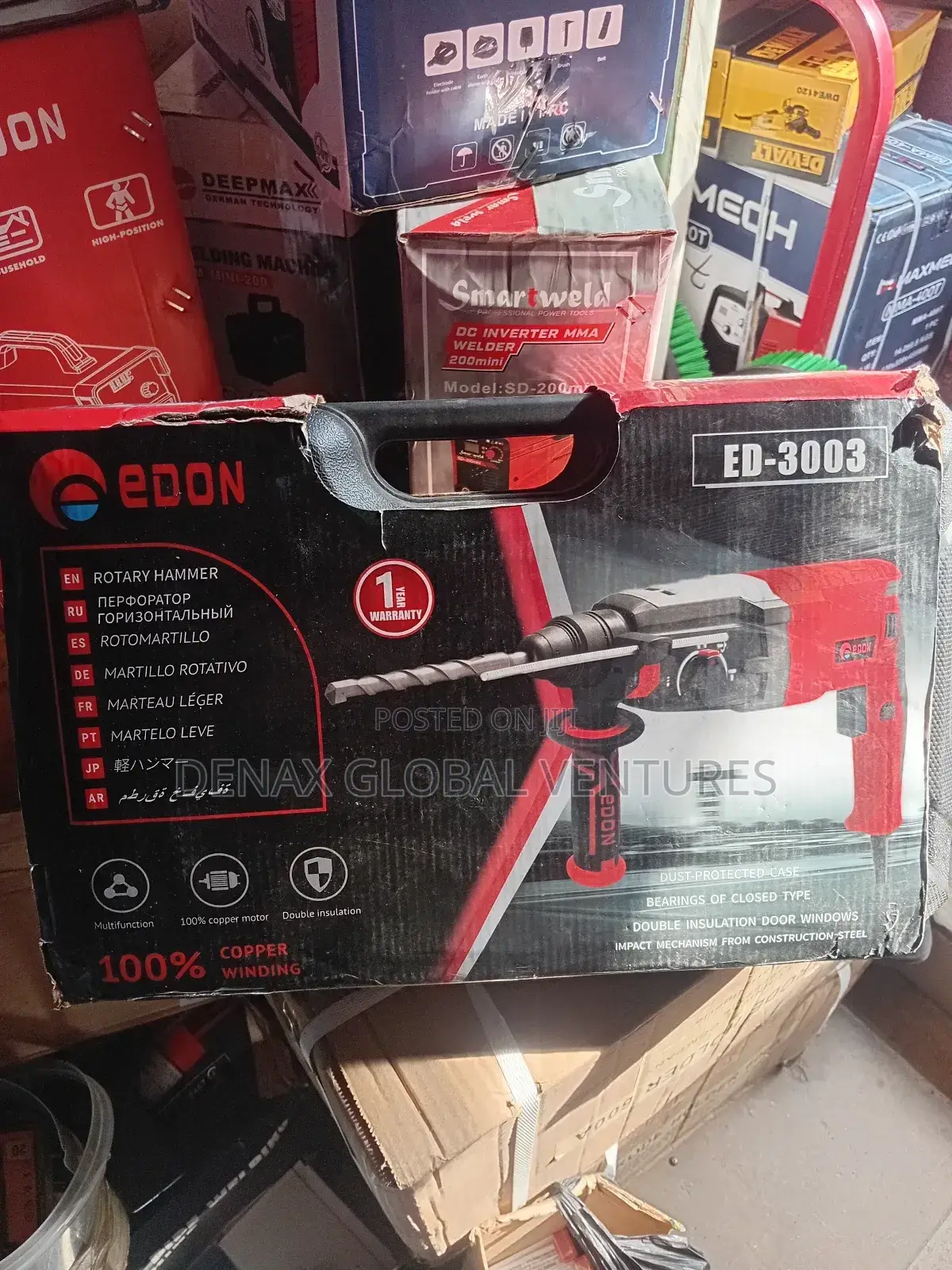 Edon Rotary Hammer Ed3003 28mm