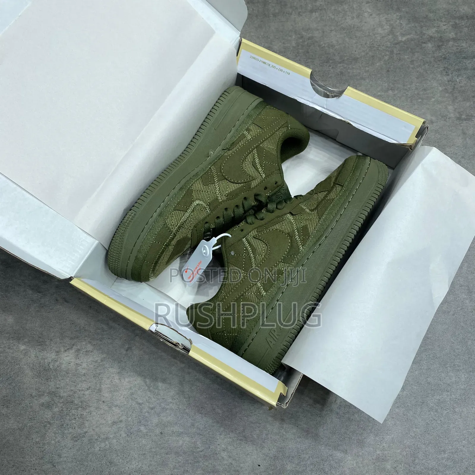 Nike Airforce 1 Low Sp Billie Eilish Green Sneakers