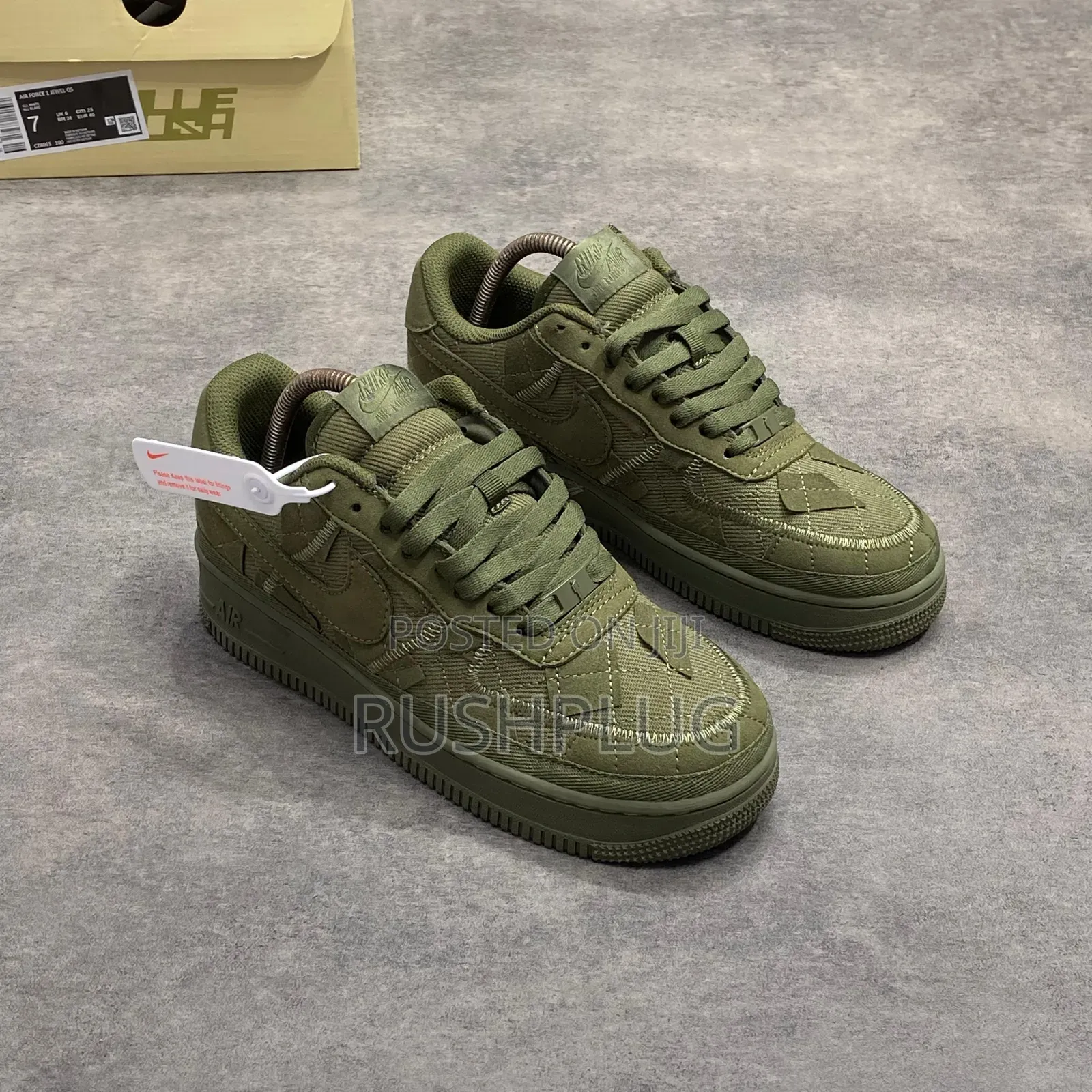 Nike Airforce 1 Low Sp Billie Eilish Green Sneakers