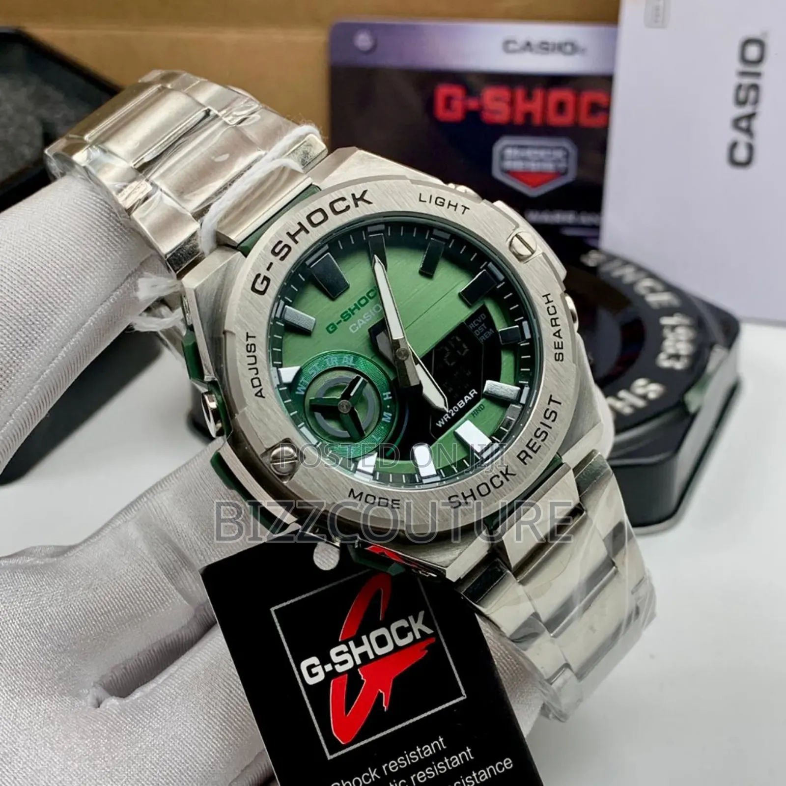 Original G-Shock Silver Stainless Steel Quartz Watch