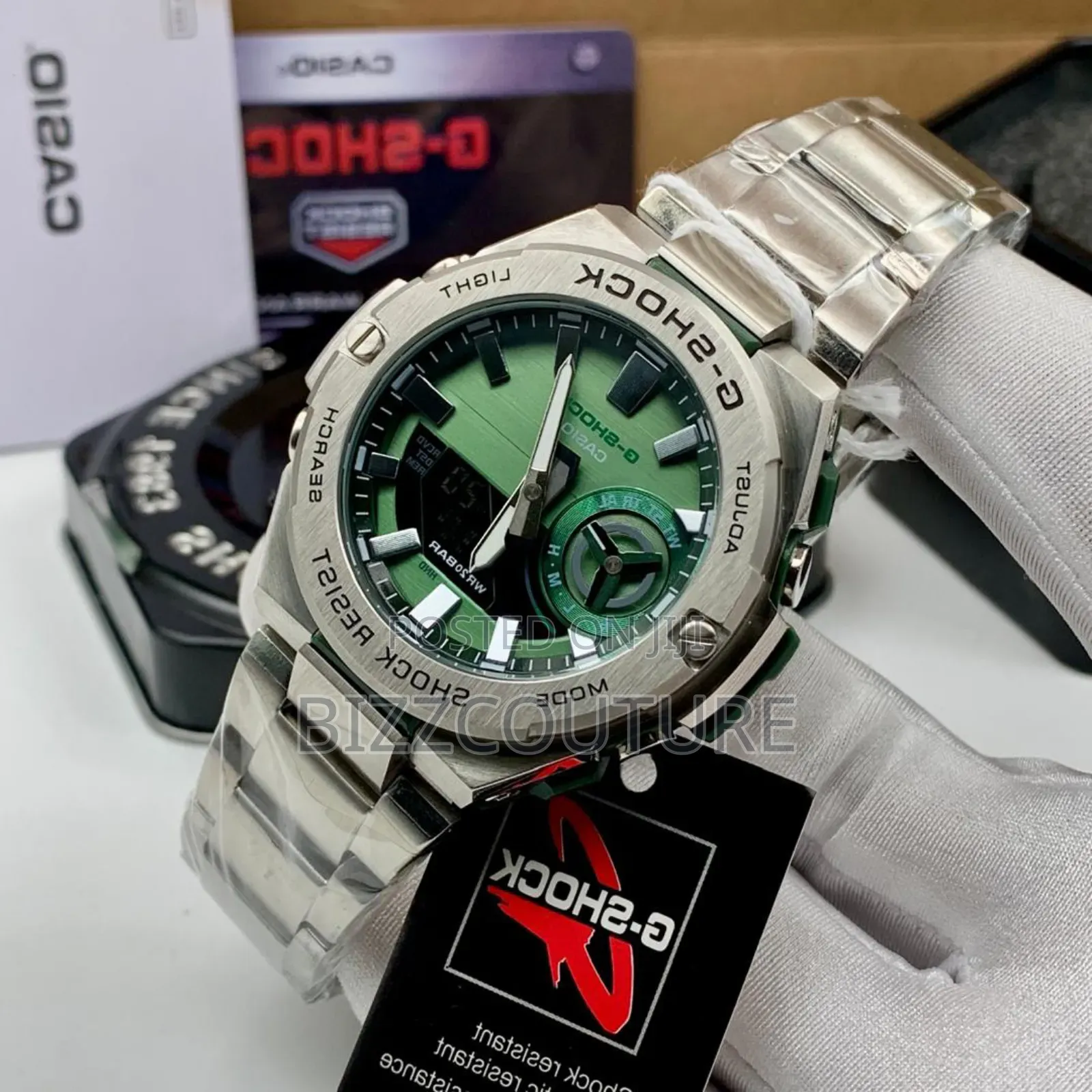 Original G-Shock Silver Stainless Steel Quartz Watch