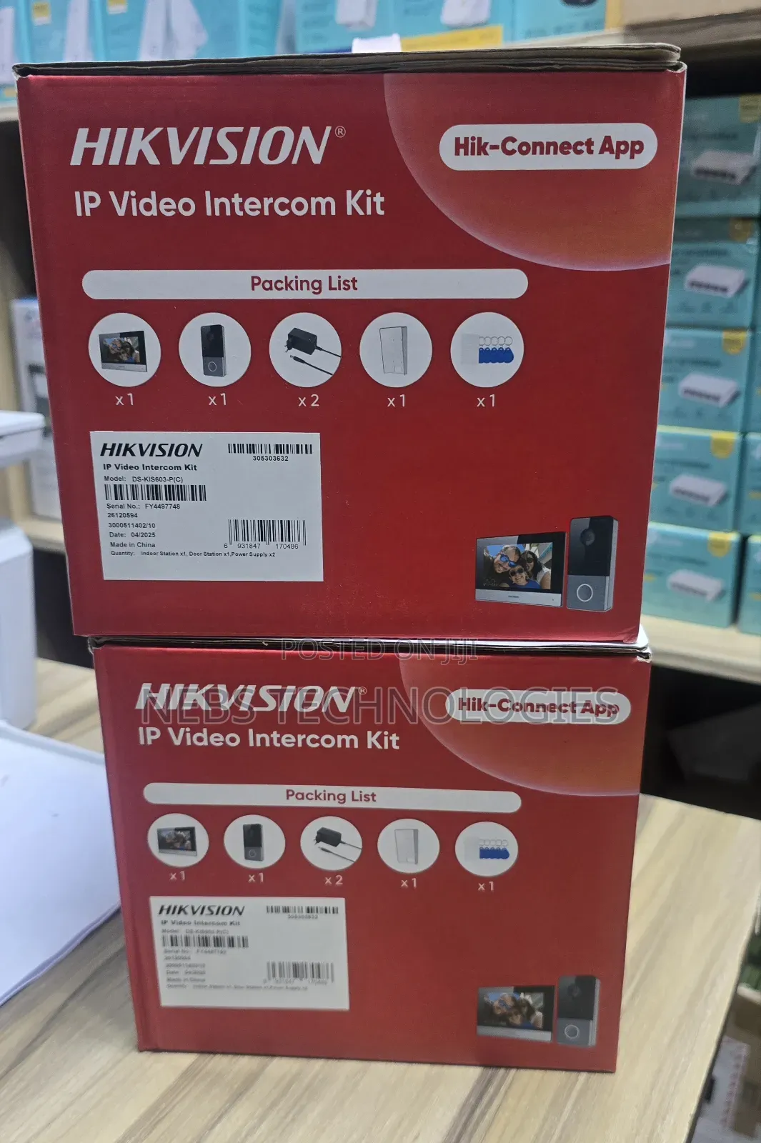Hikvision Ip Video Doorbell Kit