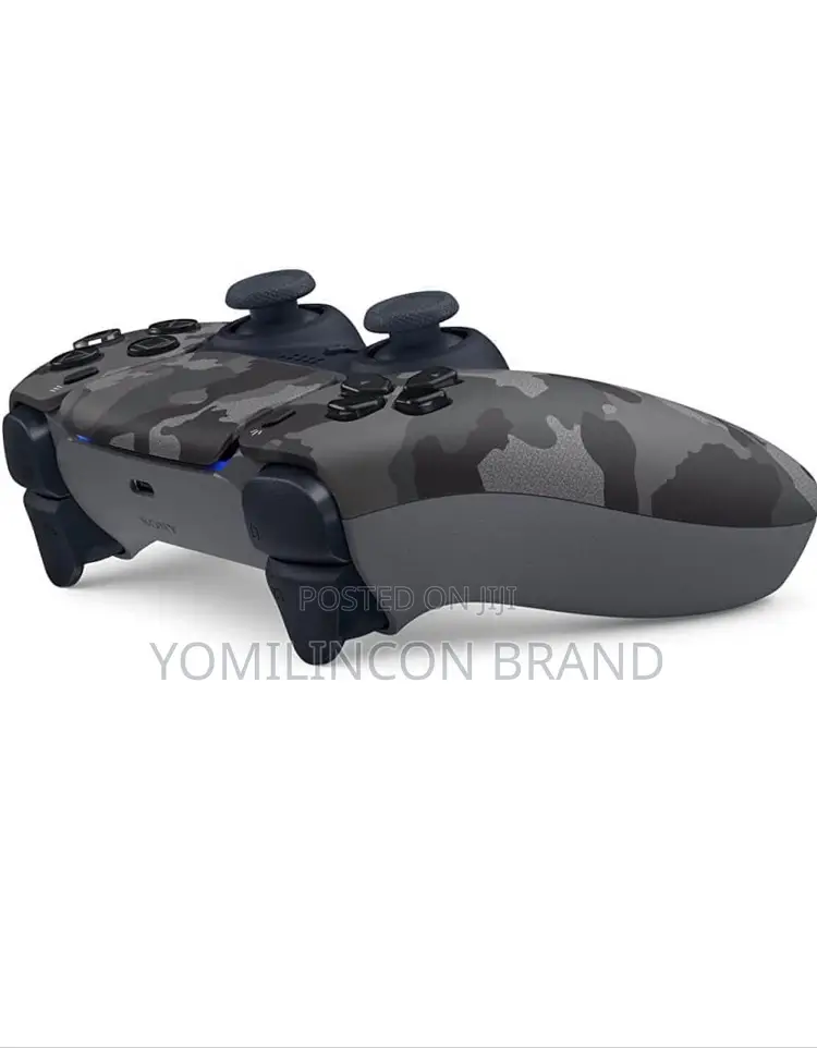 Playstation Sony 5 Dualsense Wireless Controller - Gray Camouflage