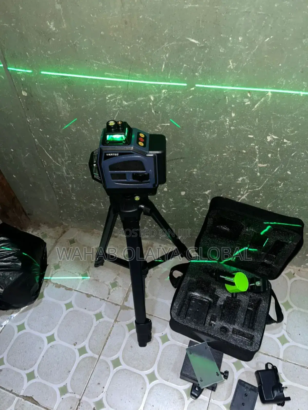 Krted 4d Laser Level – 16line 360° Self-Leveling Tool