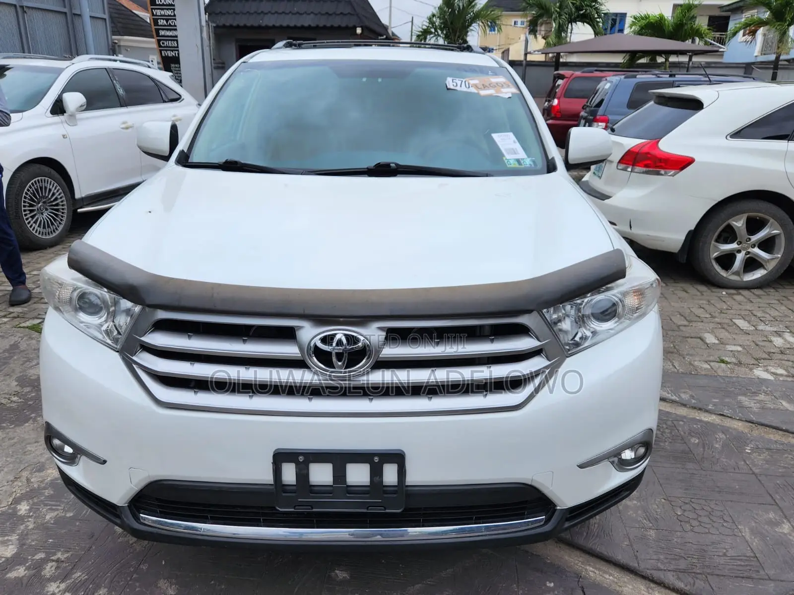 Toyota Highlander SE 3.5L 4WD 2013 White