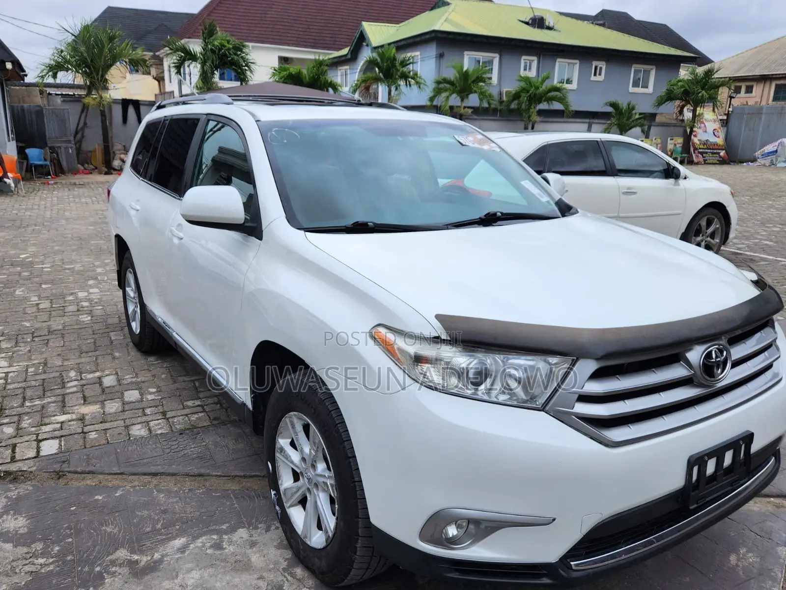 Toyota Highlander SE 3.5L 4WD 2013 White