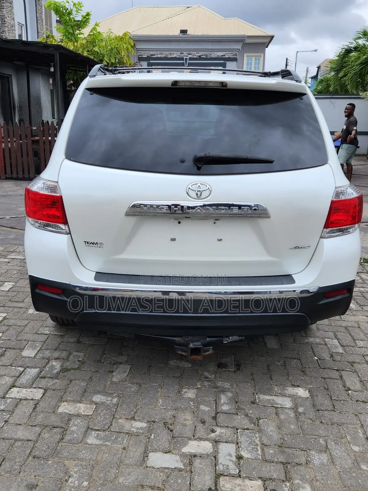 Toyota Highlander SE 3.5L 4WD 2013 White